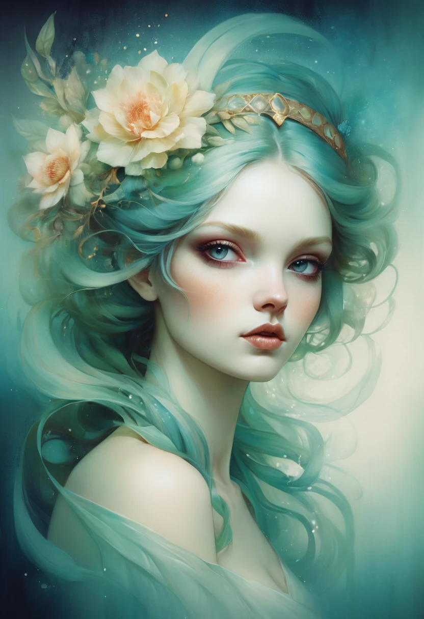 Original by April Coppini, best quality, masterpiece, 8k