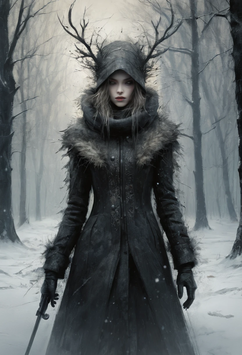 winter, by Jarek Kubicki, Ultra intricate detail, best quality, masterpiece, 8k