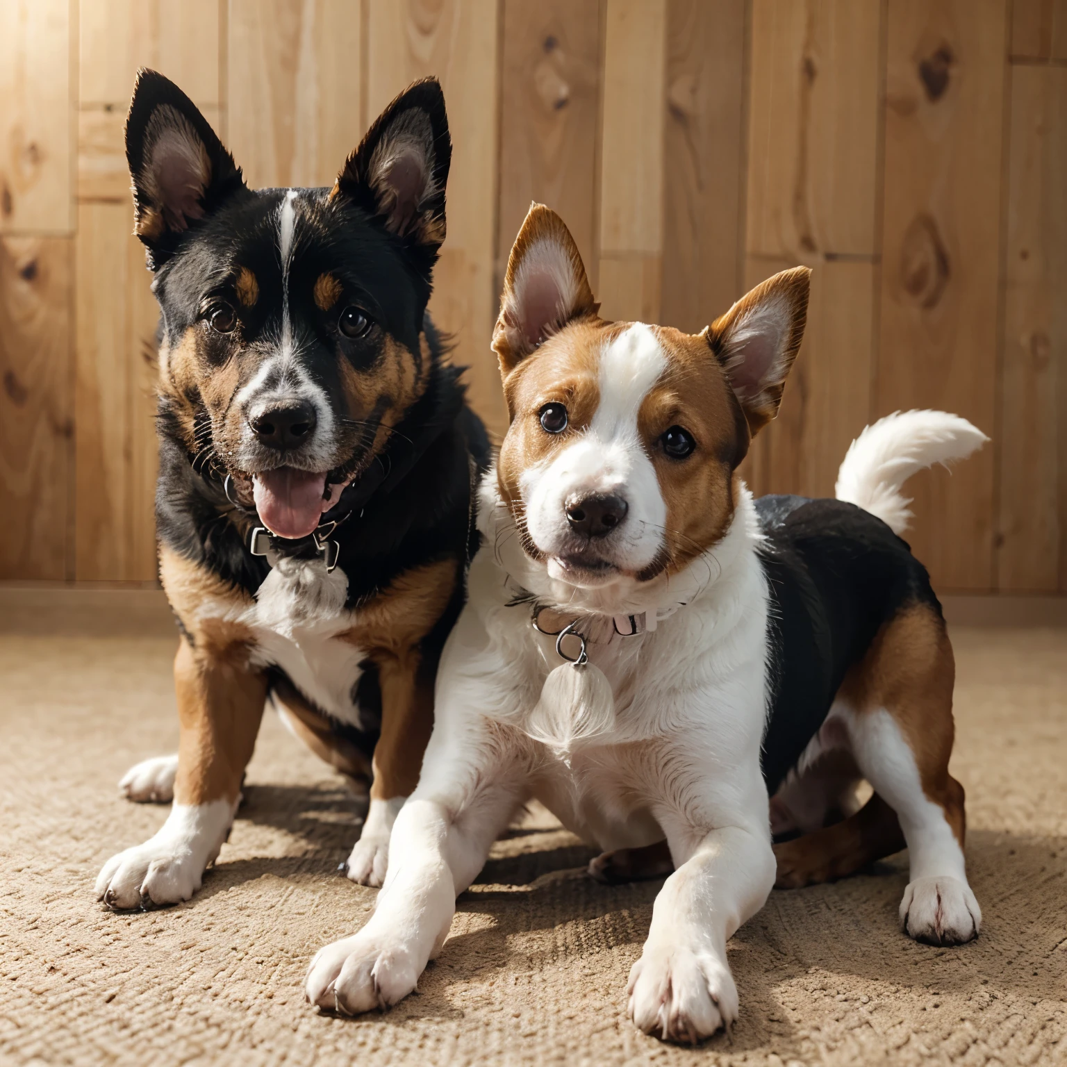 dog キャバリアとマルチーズのミックスdog White、Brown、black cute