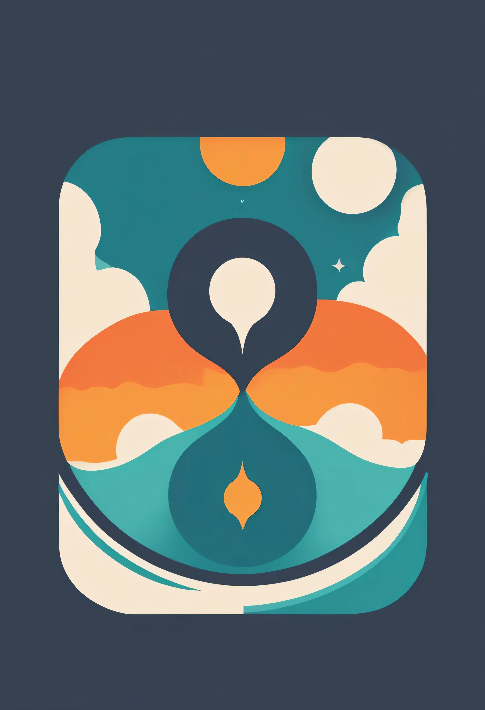 Please generate a logo image for RippleSpark.
Iconography:
Abstract ripple: Concentric circles expanding outwards to convey the "ripple" concept.
Single Spark: Stylized spark or starburst icon subtly integrated into the design.
Color scheme: Energetic palette to spark creativity. Consider deep orange, vibrant teal, and pops of yellow.
Typography: A modern, sans-serif font. Bold lettering for "Ripple" with a lighter weight for "Spark" to convey dynamism.