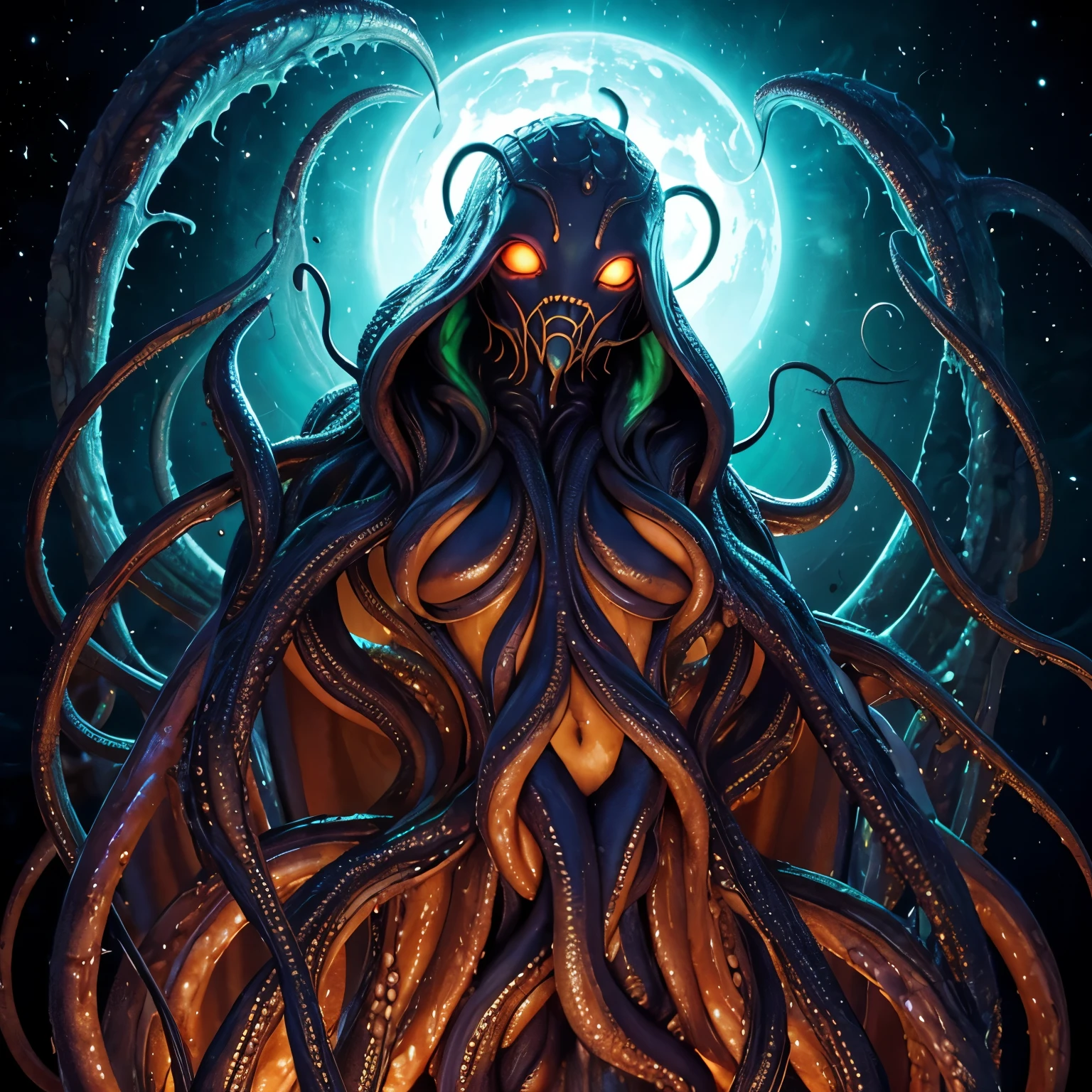 {NEO GOD}{an alien}{Chemicals}{Deities}{vhorrified}{Deities々Right}{Beautiful shape}{an oil painting}{hight resolution}{devastated}{Buddha}{Rainbow flesh}{Ultimate form}{Another dimension}{kosmos}{mistic}masterpiece , best quality , ultra-detailed{cthulhu mythos}{goddes}{MuCoi}{mucous membrane}{tentaculata}{worm}{Nyarlathotep}{High Quality}{symmetry}