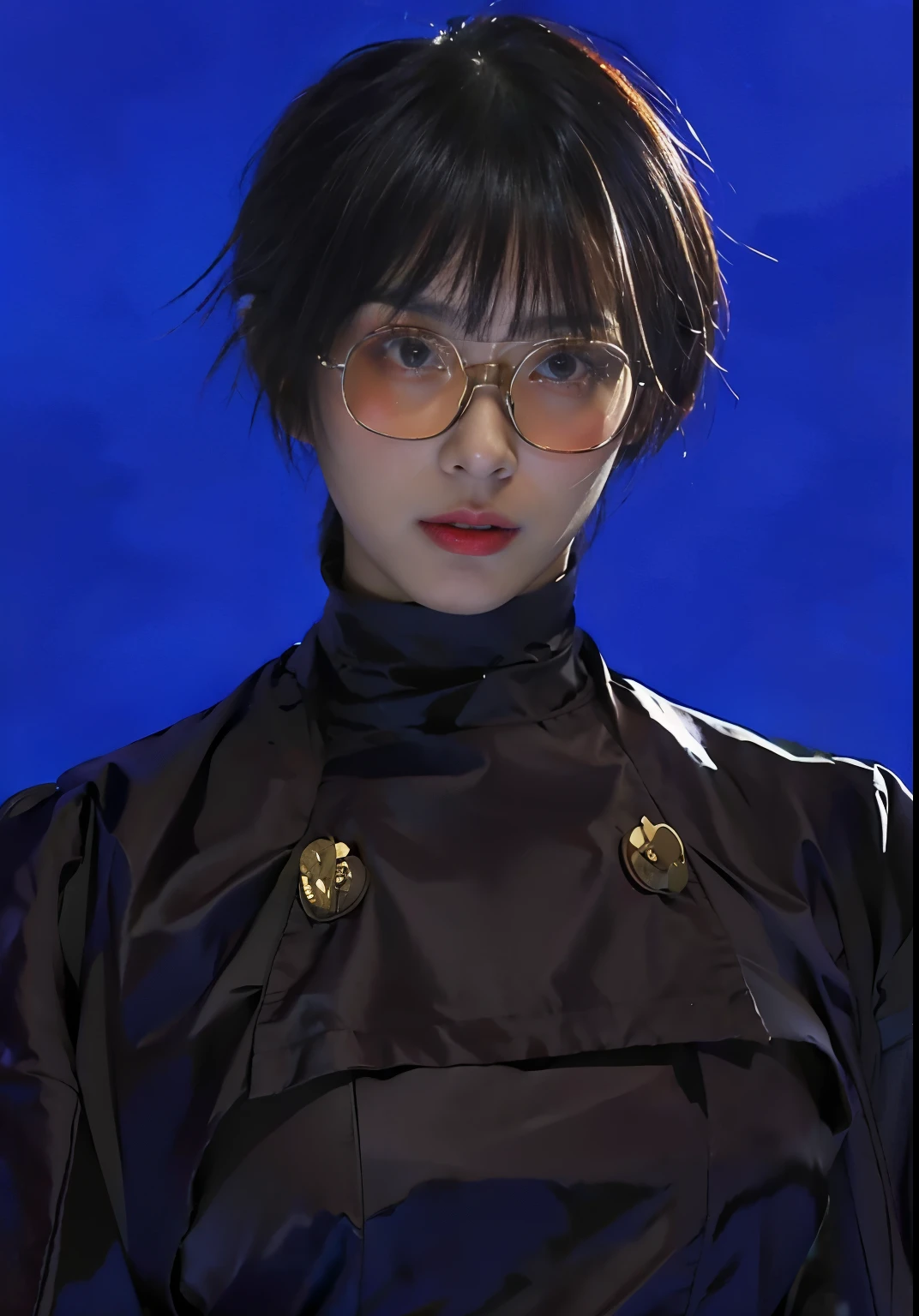 best quality,masterpiece,1girl of a Imaginative Macanese Female Page,Crude hair,background is Unique The Tablets of Stone,at Sunrise,Cel shaded,anaglyph effect,ultra high res,Extremely Detailed Official Unity 8K Wallpapers,ultra high res,ultra high quality,