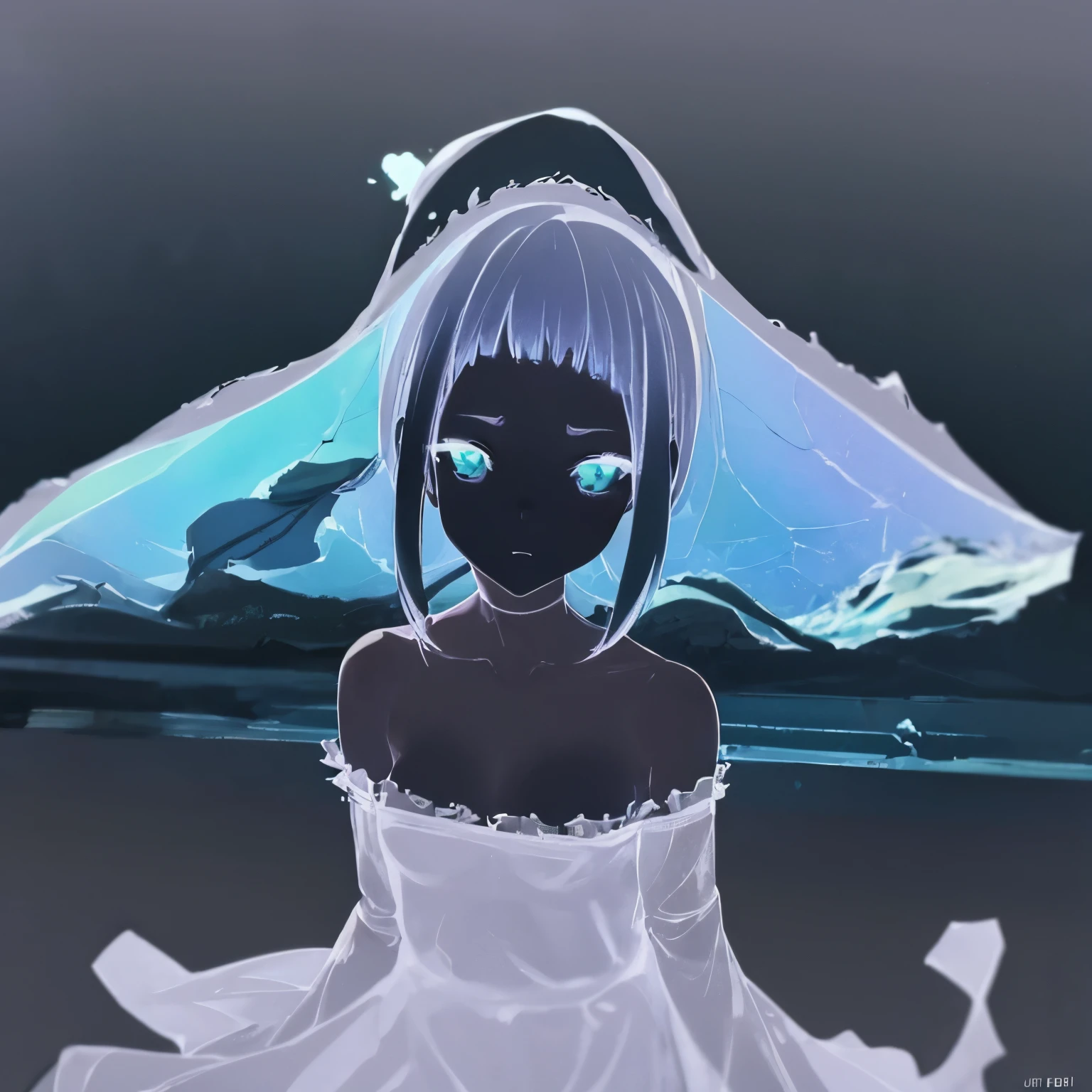 blacklight, n3on, glow in the dark, head wings, navel, angel wings, knight, frost, helmet, cape, armor, micro bikini, bikinipull, anime chibi girl, shy, blush, glowing flowing hair, abs, out, lactate, dripping wet, shiny skin, short skirt, boots, gloves, kneeling, legs spread, ass, from behind, bending over, thick thighs, Ass, stick out butt, no panties, camel toe, 1girl, solo, looking at viewer, looking over shoulder, night time, colorful sky, no sunlight, foreshorten, motion blur, seducing, pasties, bikini armor, 8k, detailed face, detailed eyes, blur background