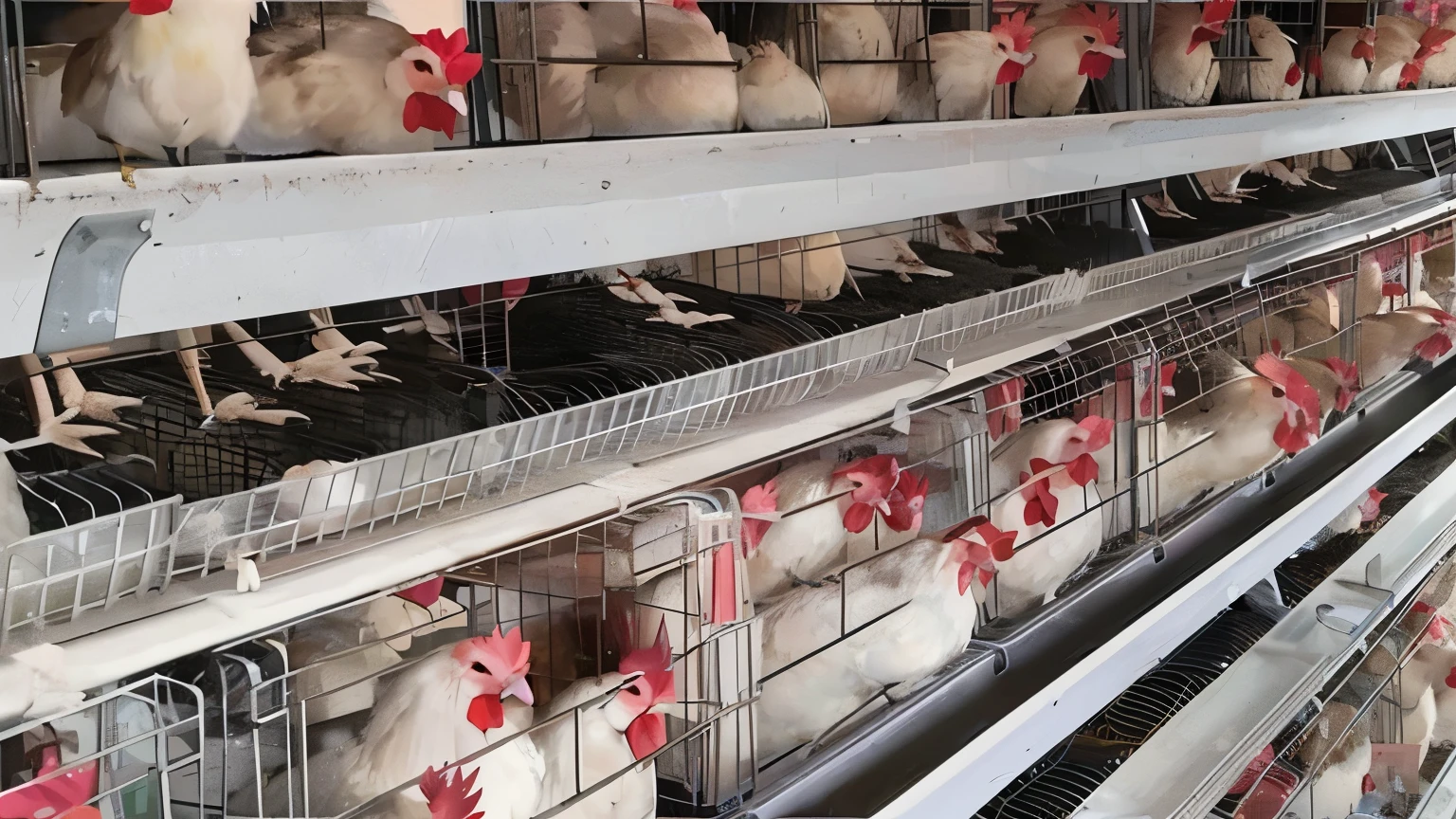  chickens, chicken, cages, chicken feathers, moulting, cocky, breeding, farming, looking towards camera, proud looking, feed troughs, farm, transparent background, the photo shows a large, spectacular quality, turkey, extremly high quality, a new, brood spreading, female looking