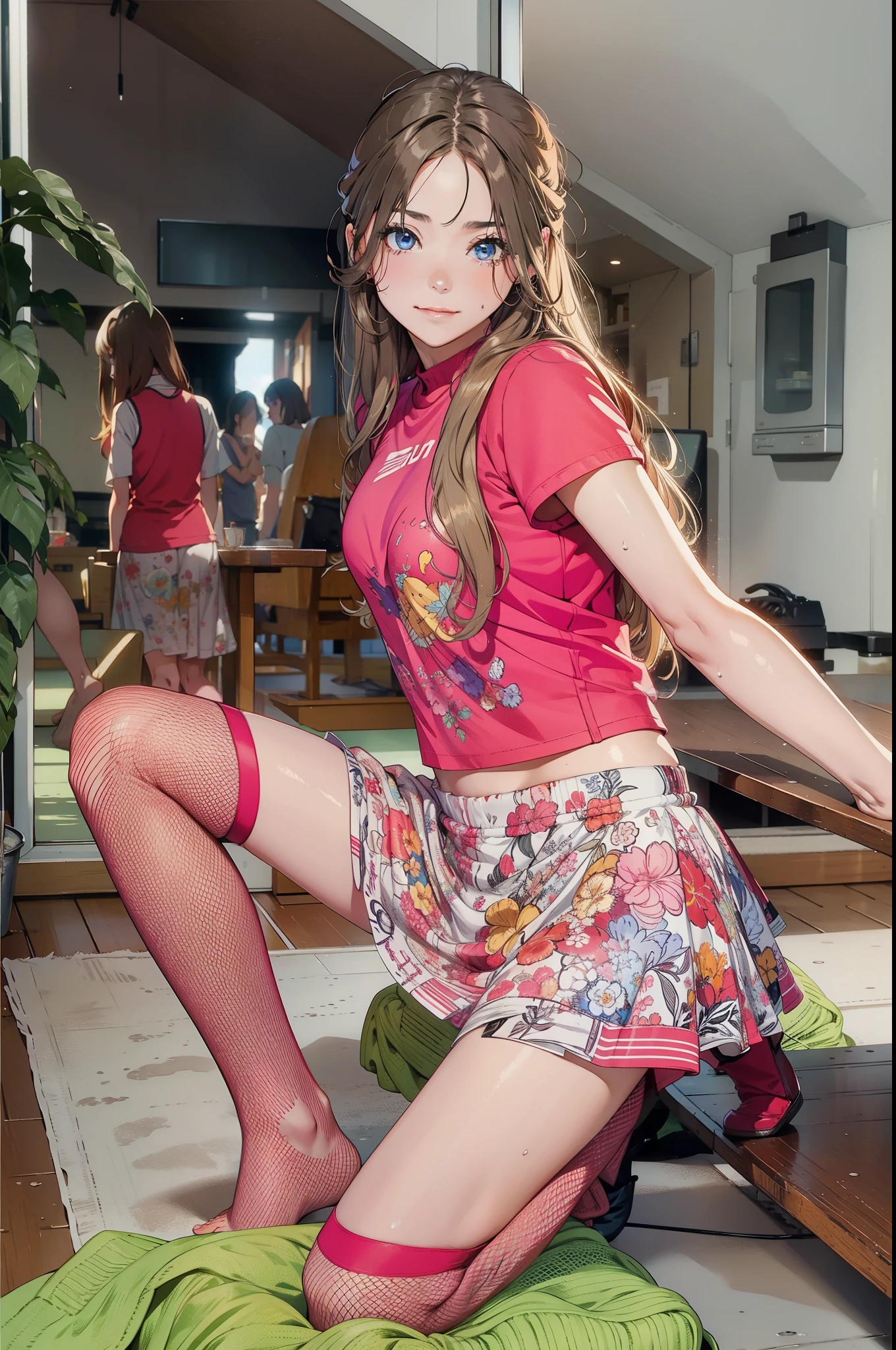 (masterpiece), (best quality), (ultra-detailed), (best illustration), (best shadow),
BREAK
girl, detailed eyes, sweat, steam, medium breast, nsfw, looking at viewer, light smile,