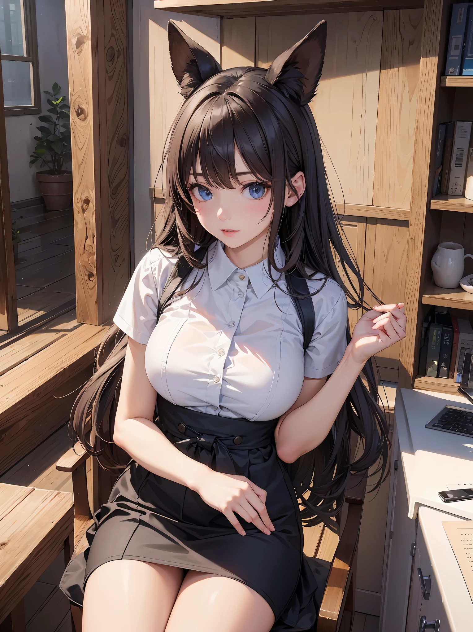 (8k, RAW photo, best quality, masterpiece:1.2), (realistic, photo-realistic:1.37), ultra-detailed, 1 girl,cute, solo, shorth hair、cute little、