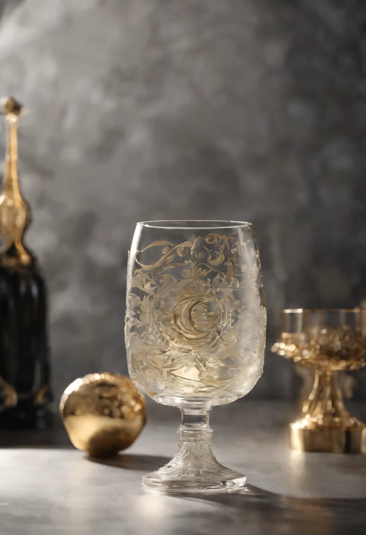 moon glass Cheers scene of glasses of the sun