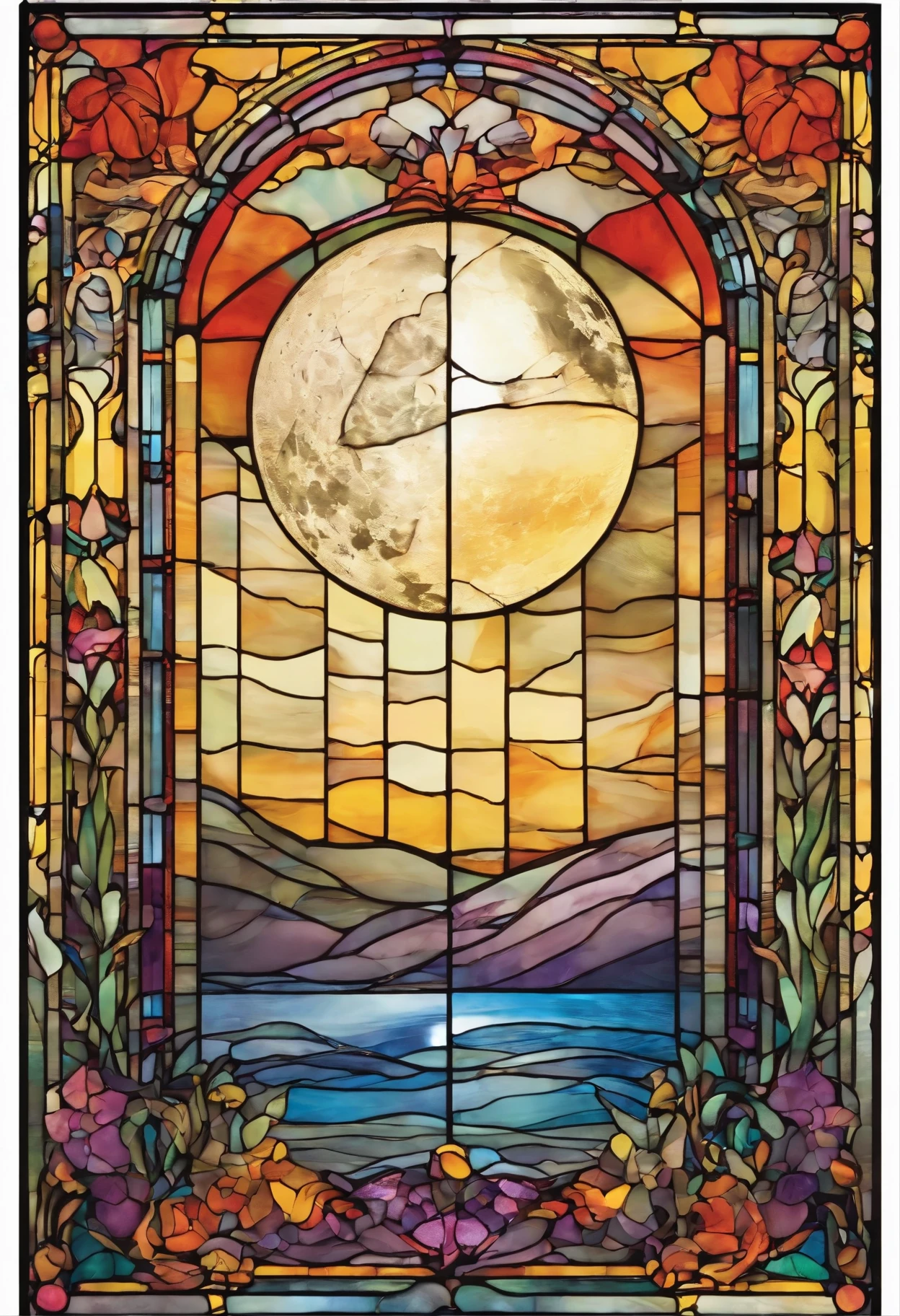 moon in the glass Sun in a glass toasting scene background is space