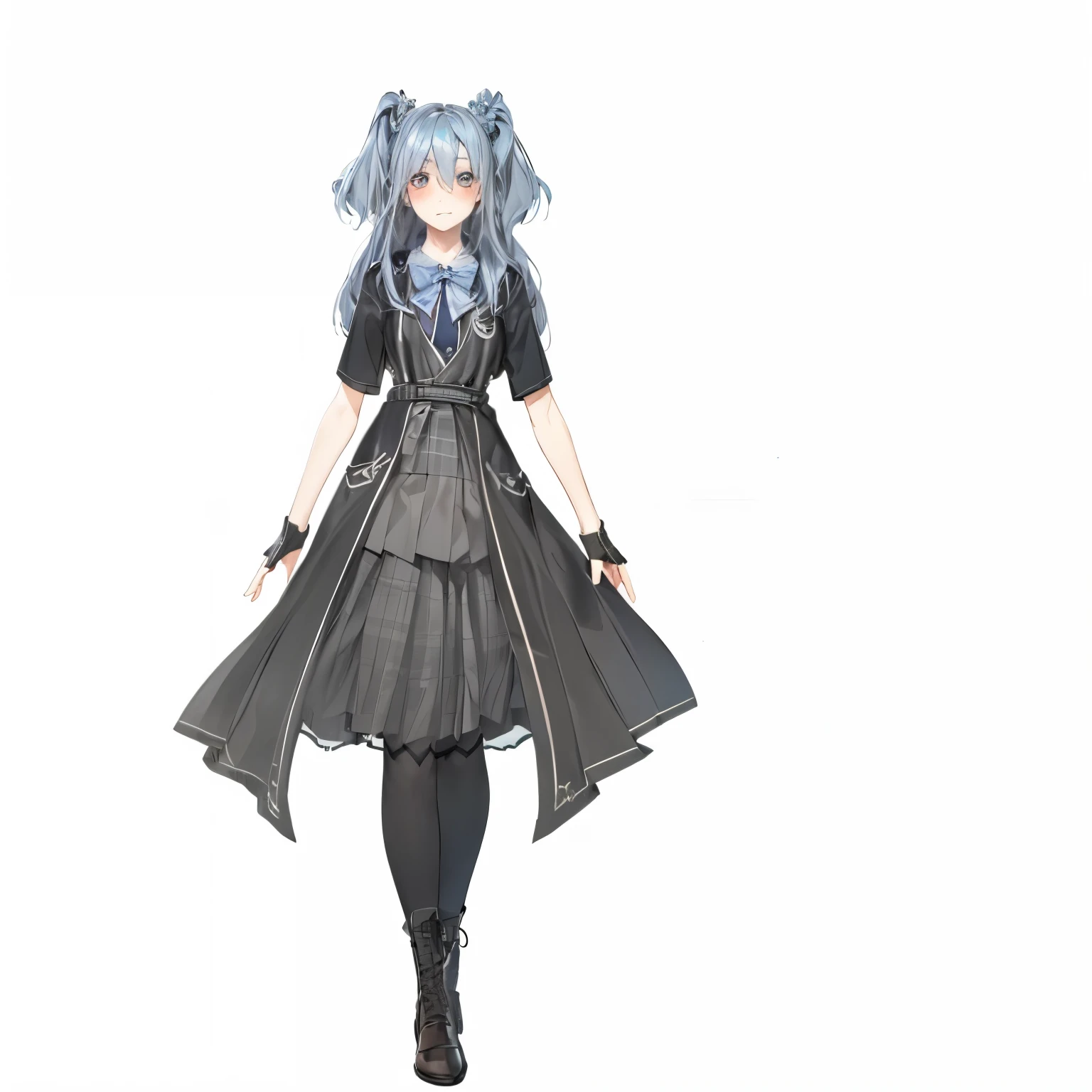 (masterpiece:1.2, top-quality), (realistic, photorealistic:1.4), beautiful illustration,
looking at viewer, full body, front view:0.6,
1 girl, japanese, high school girl, (long hair:1.5), blown hair, (half up, half updo), bangs, hair between eye, large breasts:0.8,
beautiful hair, beautiful face, beautiful detailed eyes, beautiful clavicle, beautiful body, beautiful chest, beautiful thigh, beautiful legs, beautiful fingers,
(beautiful scenery), , school,
((collared short sleeve shirt, white shirt, school uniform, grey plaid pleated skirt, blue plaid bow tie)), white panties,
(standing, , lift up skirt, grab the hem of the skirt, hands on chest, hand between legs),
blush, ,