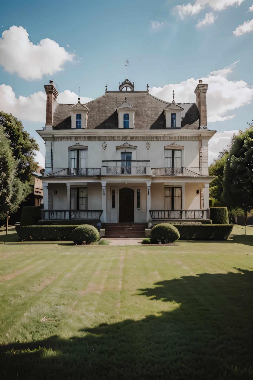 create a mansion on the edge of a small town , a e conhecida pelas suas historias sombrias