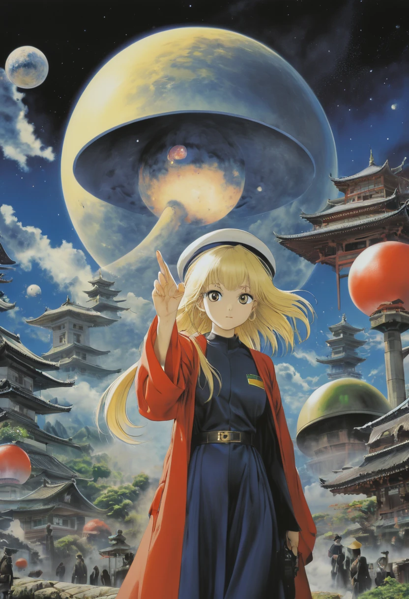 by Leiji Matsumoto, best quality, masterpiece, 8k