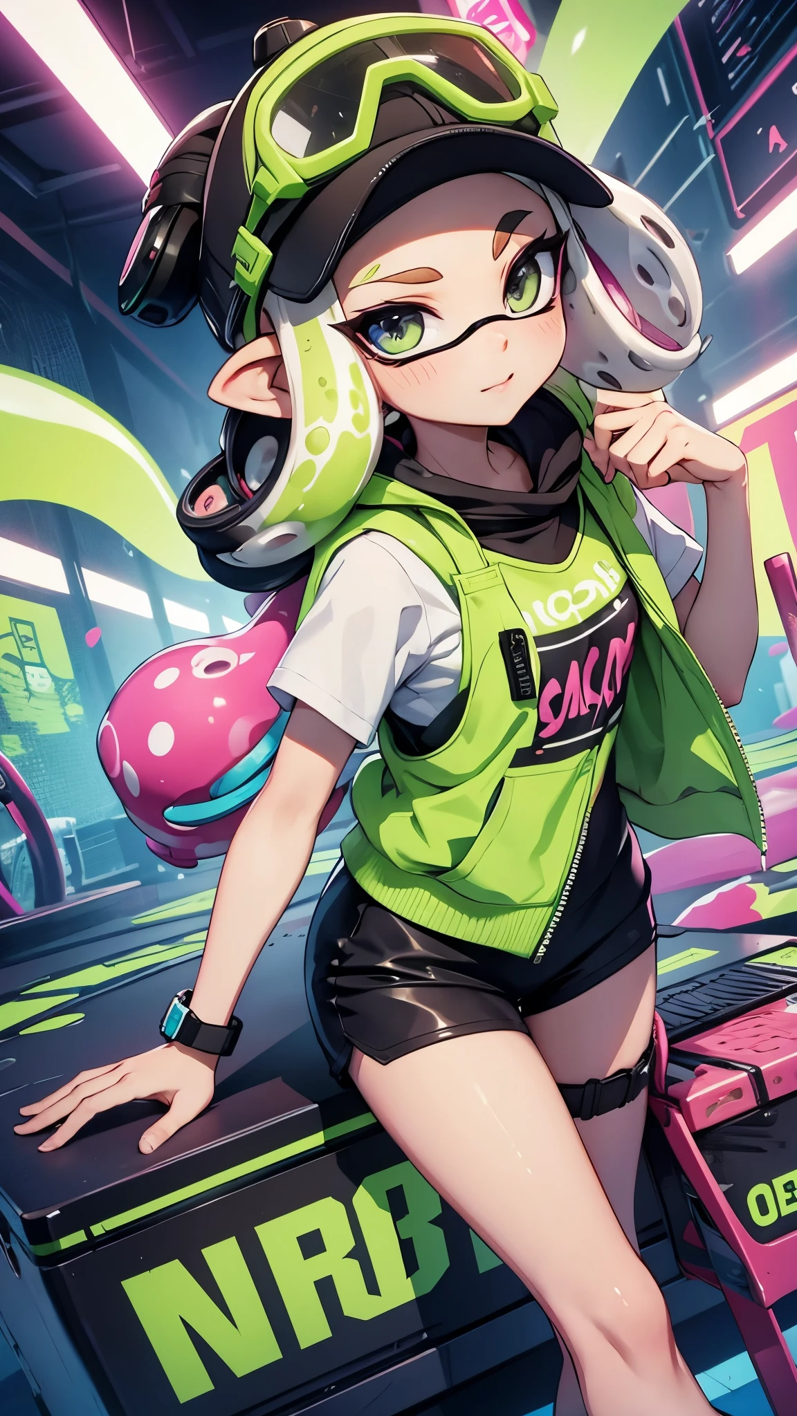 Splatoon. Inkling. girl.