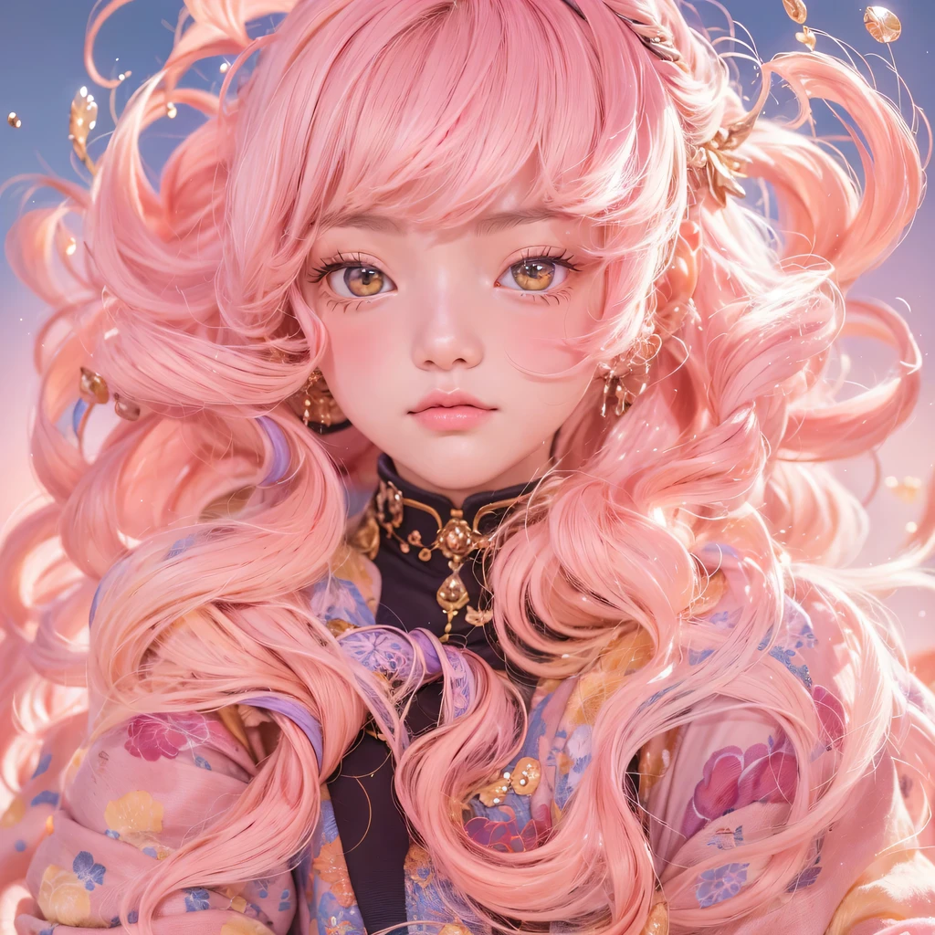 Peach Velvet Series,Peach-colored flull颜色,enamel,agate,A flesh-colored world,Blood Blue Maiden 32k(masterpiece,HD,Aoyama Pond,Ultra high quality,32k)Bright pink long flowing hair,blood pool,Ziddink, a color,Grumpy (After greeting), (Linen scarf), fighting stance, looking at the ground, light pink long hair, Floating bright blue, Fire cloud gold headdress, Chinese long-sleeved gold silk burgundy garment, (Abstract metaverse splash:1.2), White background,Peony flower vitality protector(realistically:1.4),Peach-colored flull,Smoke on the road,The background is very pure, high resolution, detail, RAW photos, Sharp Re, Nikon D850 film photo by Jefferies Lee 4 Kodak Portra 400 camera F1.6 guns, colorful, Ultra-realistic and vivid textures, dramatic lighting, Unreal Engine Art Station Trend, Sinest 800,Long flowing girl peach hair,Huge colorful bubbles light pink