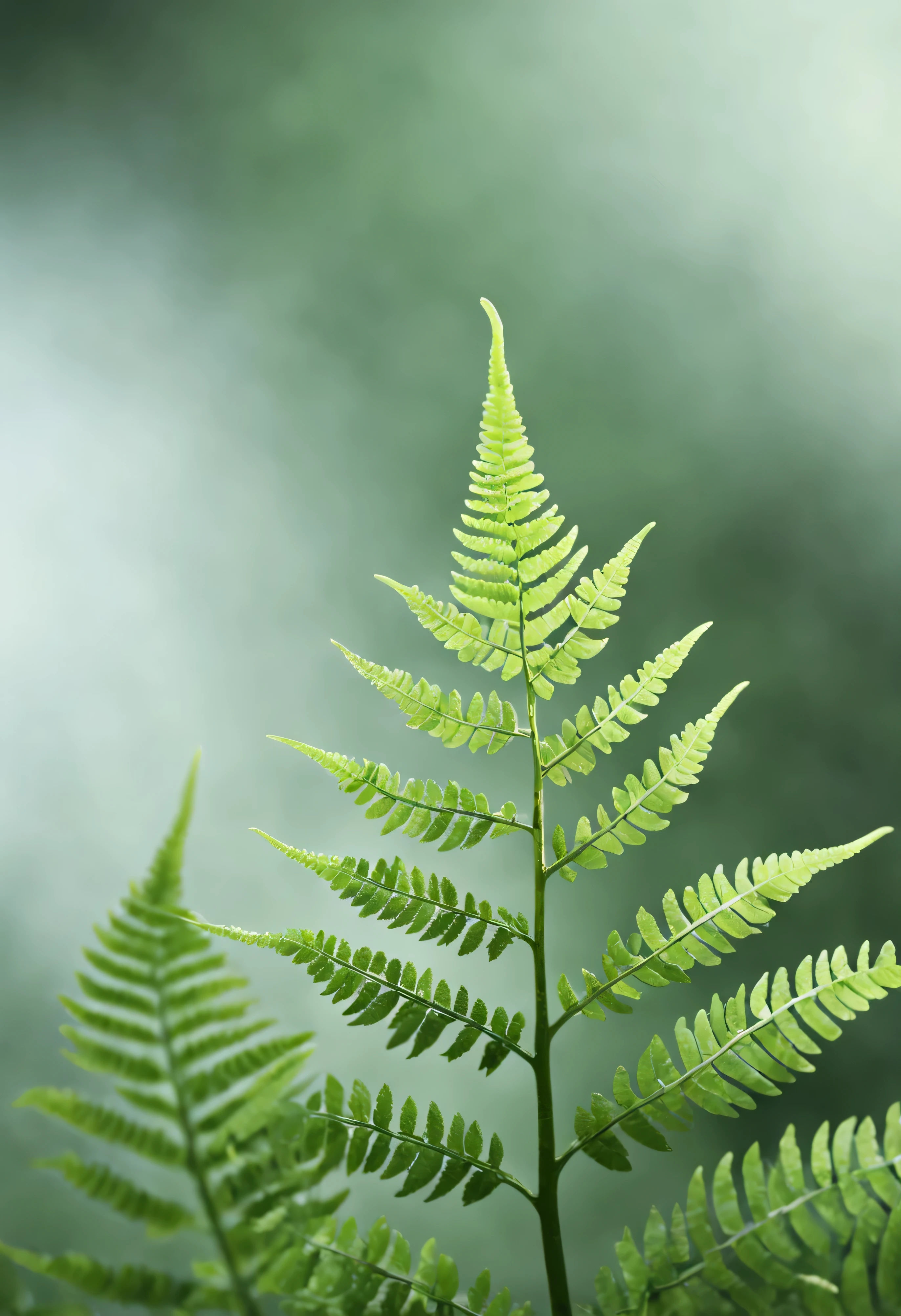 from above,Close-up focus HD image of ferns(Place below the screen Place outside the screen).Simple ink splatter texture background.Leave blank.fresh, bright, Light and shadow are natural and soft.best quality.8k.romantic style.Literary youth style.Sophisticated and elegant.from above, ultra high definition, masterpiece, anatomically correct, best quality winter mood.Photo quality.ultra high definition, anatomically correct, Ultra-detailed, high quality, high resolution, 8k.nobody