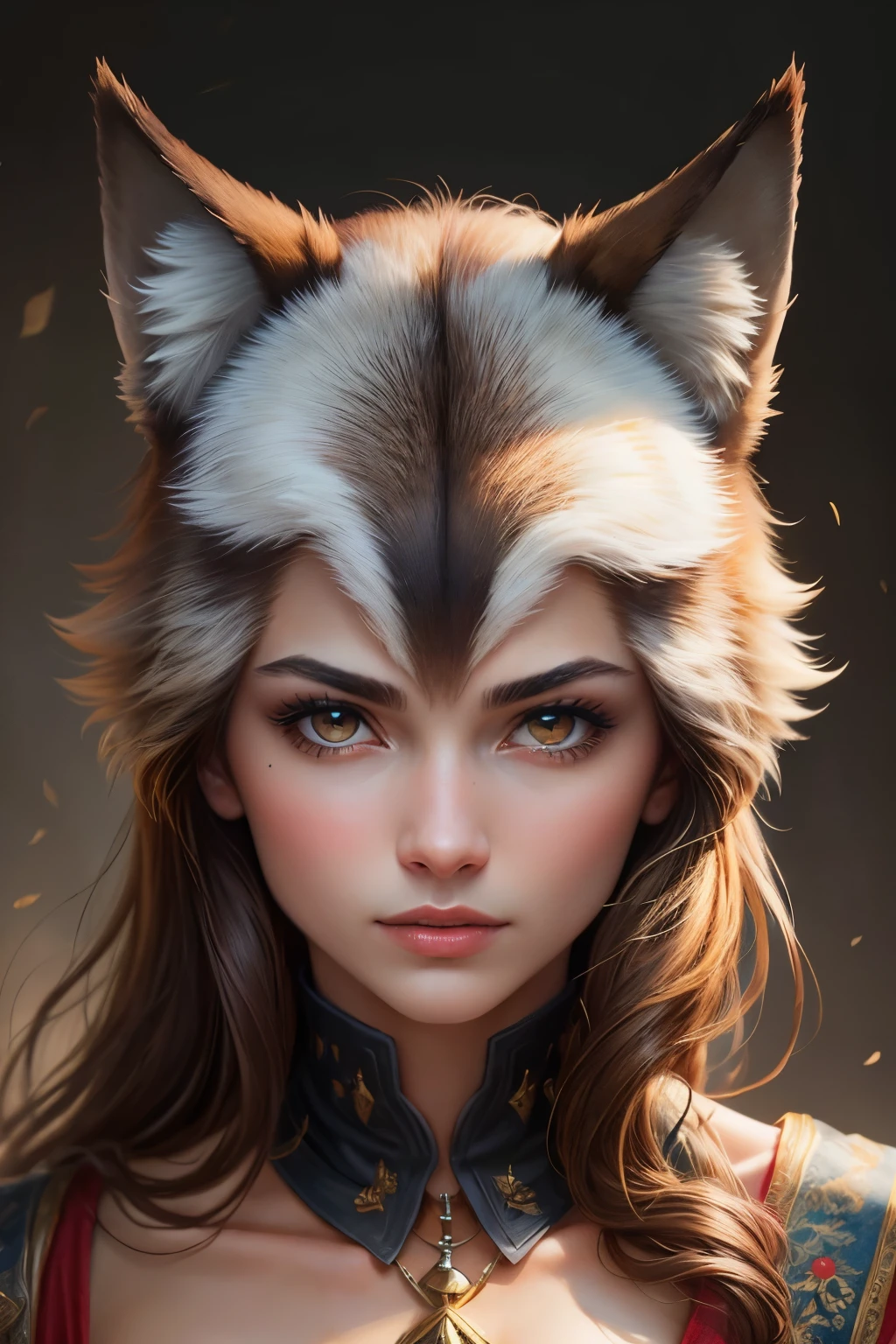work is not a wolf(Best quality)), ((Masterpiece)), (detailed), perfect face