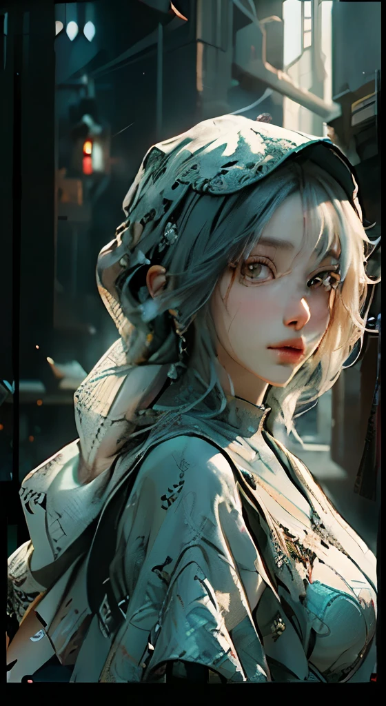 ((Best quality)), ((masterpiece)), (detailed:1.4), 3D, an image of a beautiful cyberpunk female with hijab,HDR (High Dynamic Range),Ray Tracing,NVIDIA RTX,Super-Resolution,Unreal 5,Subsurface scattering,PBR Texturing,Post-processing,Anisotropic Filtering,Depth-of-field,Maximum clarity and sharpness,Multi-layered textures,Albedo and Specular maps,Surface shading,Accurate simulation of light-material interaction,Perfect proportions,Octane Render,Two-tone lighting,Wide aperture,Low ISO,White balance,Rule of thirds,8K RAW,