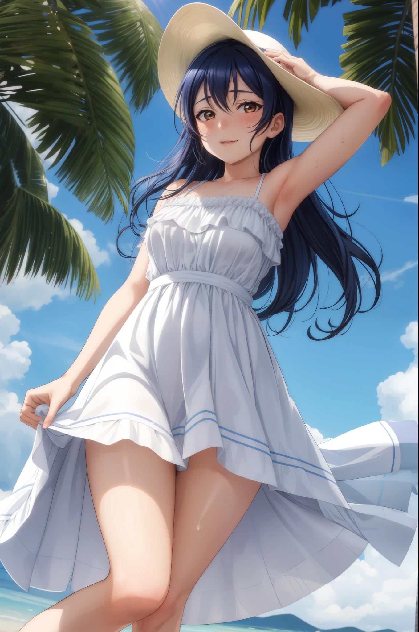 blue open sky
