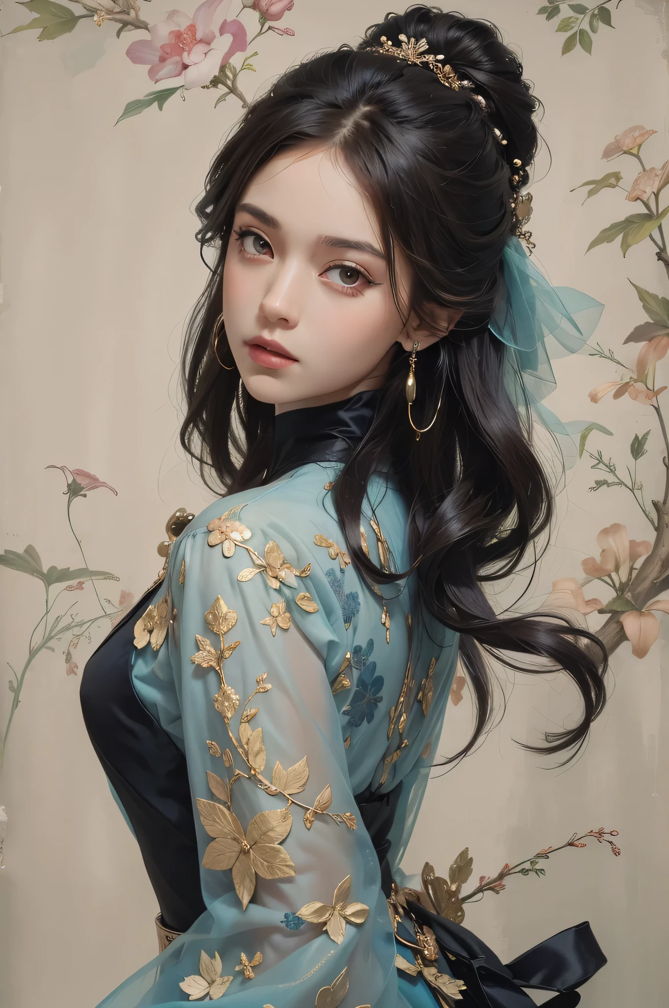 (masterpiece, top quality, best quality, official art, Beautiful and beautiful:1.2), (1 girl:1.4), Very detailed,(Joshua Middleton Comic Cover Art:1.1), (action figure:1.2),(concreteism:1.2),theater dance scene,(ultra minimalism:1.5),colorful,most detailed,