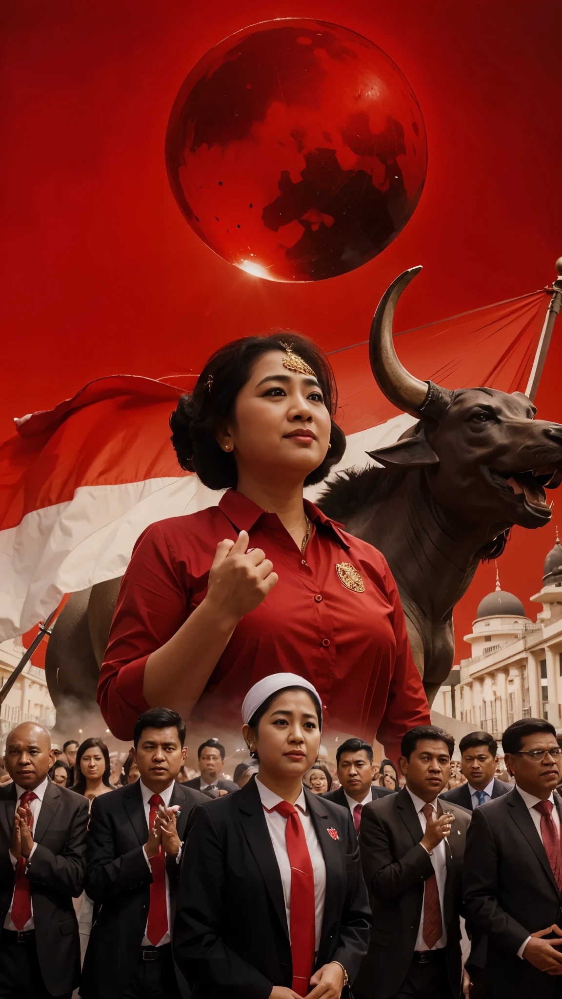 Megawati Soekarno putri ,realistic