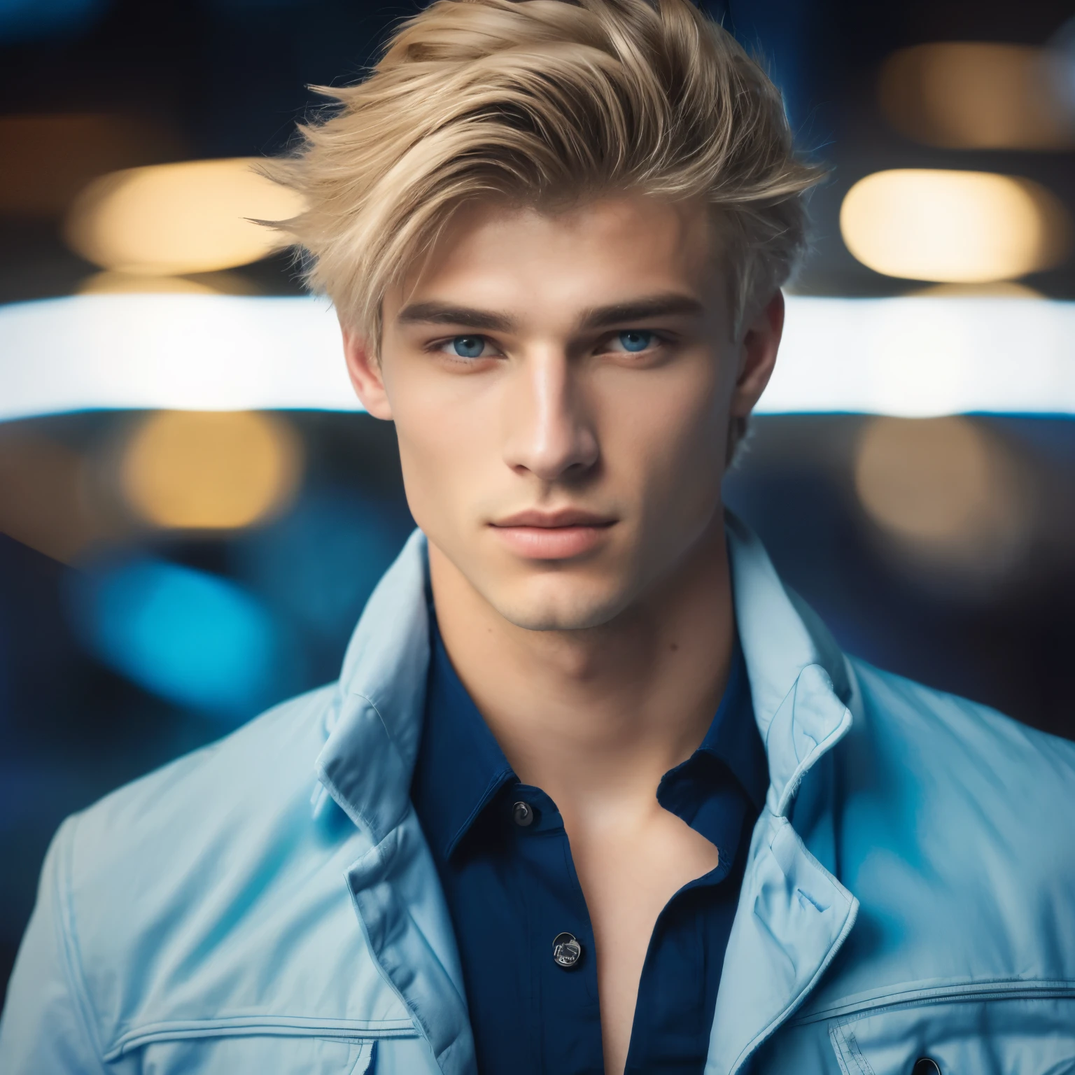 Garçon blond aux yeux bleus océan et un lycéenmusclé avec uniforme, cheveux noirs et yeux bleus, beau jeune homme, beau, impressionnant et réaliste, cheveux noirs, yeux bleus, retrato do beau jeune homme, homme blond mec blond, Jeune homme avec un beau visage, beau mec, yeux bleus et cheveux noirs Modèle masculin, mâchoire carrée, visage détaillé, Modèle masculin, jeune homme séduisant, visage attrayant, Matthieu Noszka 8k