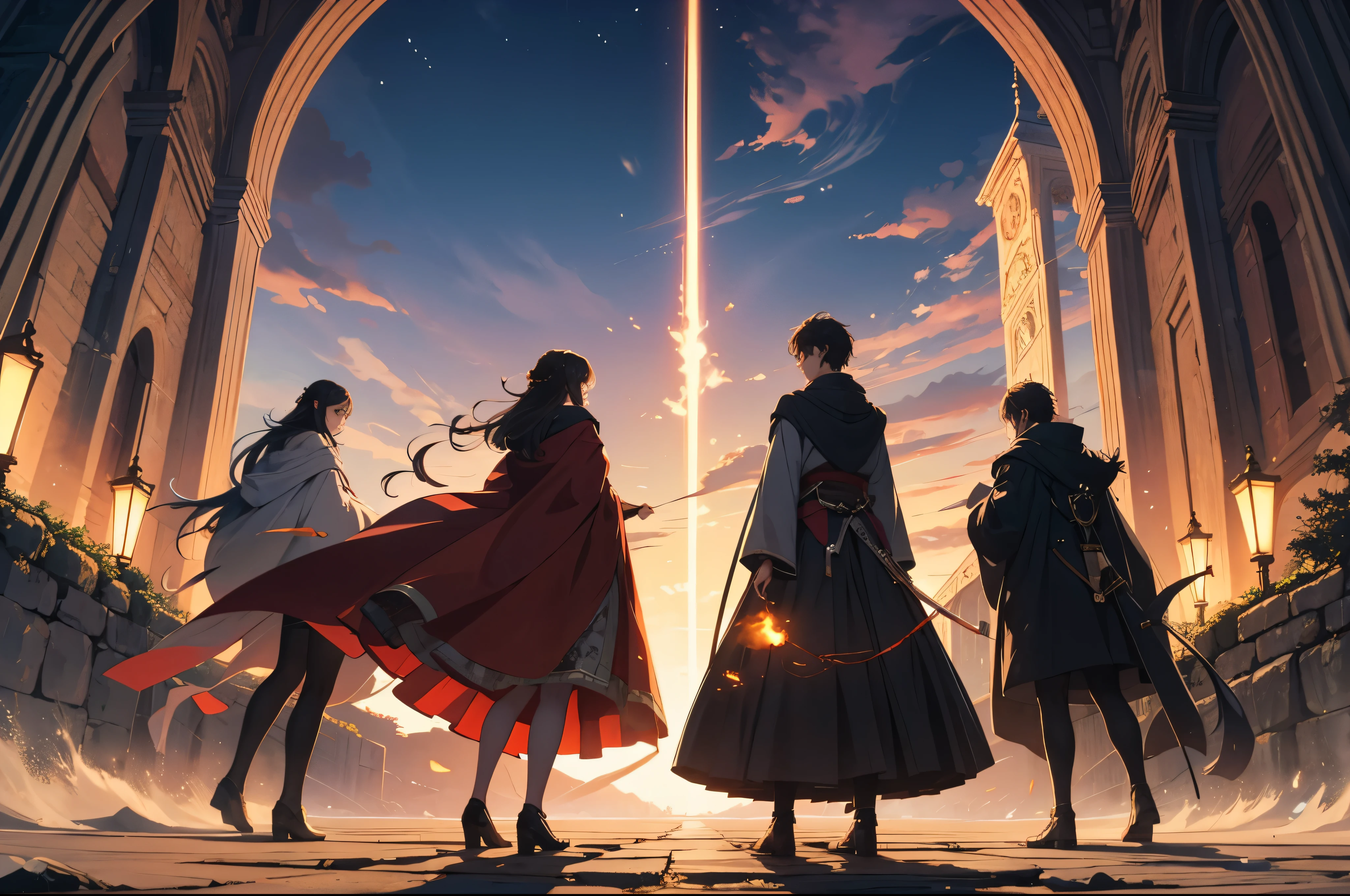Masterpiece, Ultra High quality, 4k resolution, the broken earth and the unending journey 