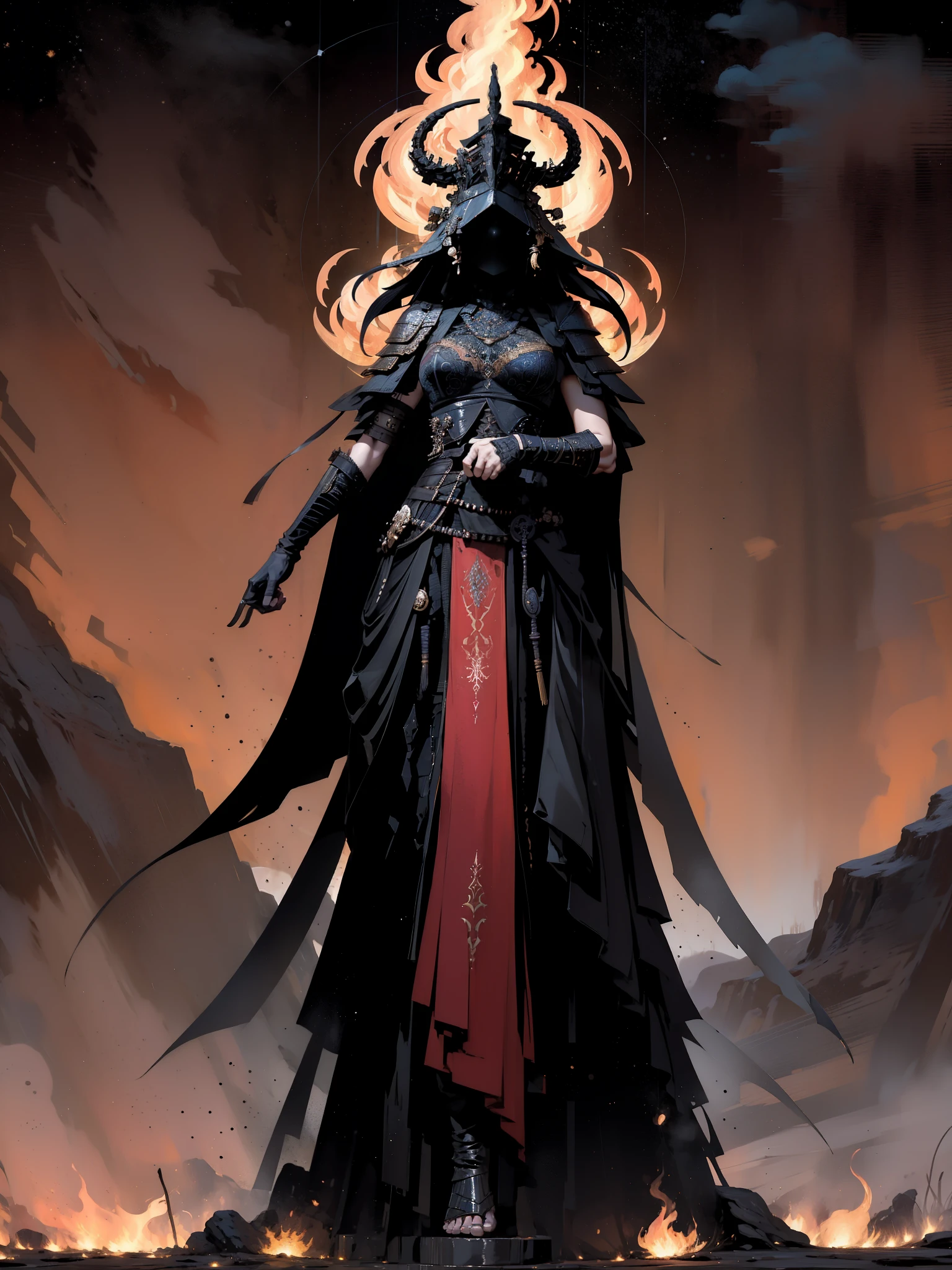 depicts a goddess of war,she is a great giant,she is a lovely princess,Also a powerful warrior,flame,lightning in sky,The top of the mountain is at your feet,mountains in the distance,(fire element:1.4),现实的flame,Highly realistic,correct anatomy,full-body shot,convex,cute big breasts,violent house,,Plum,longing unsatisfied,only genitalia, camel toe,sexy gesture,,Sex huge breasts cleavage, onlyfoot,sexy gesture,(wear:Gorgeous and sexy evening dress,由fire element組成,only ,)1 female,30 years old,married woman,MILF, solo,Beautiful and delicate eyes,(tangled,mandala,tangled,entangled),divine light,gold foil,gold foil艺术,dark background,marvelous and unbelievable,史诗ish作品,(intricate details,Ultra-detailed:1.2),Super real photos, scary, epic reality, faded, ((neutral color)),(pastel colors:1.2), Detailed face, delicate eyes,surreal, + movie shot + dynamic composition, Very detailed, sharpen, ish, warm light, Light effect, dramatic light, (intricate details:1.1), complex background, (Greg Rutkowsky:0.8), laughter,