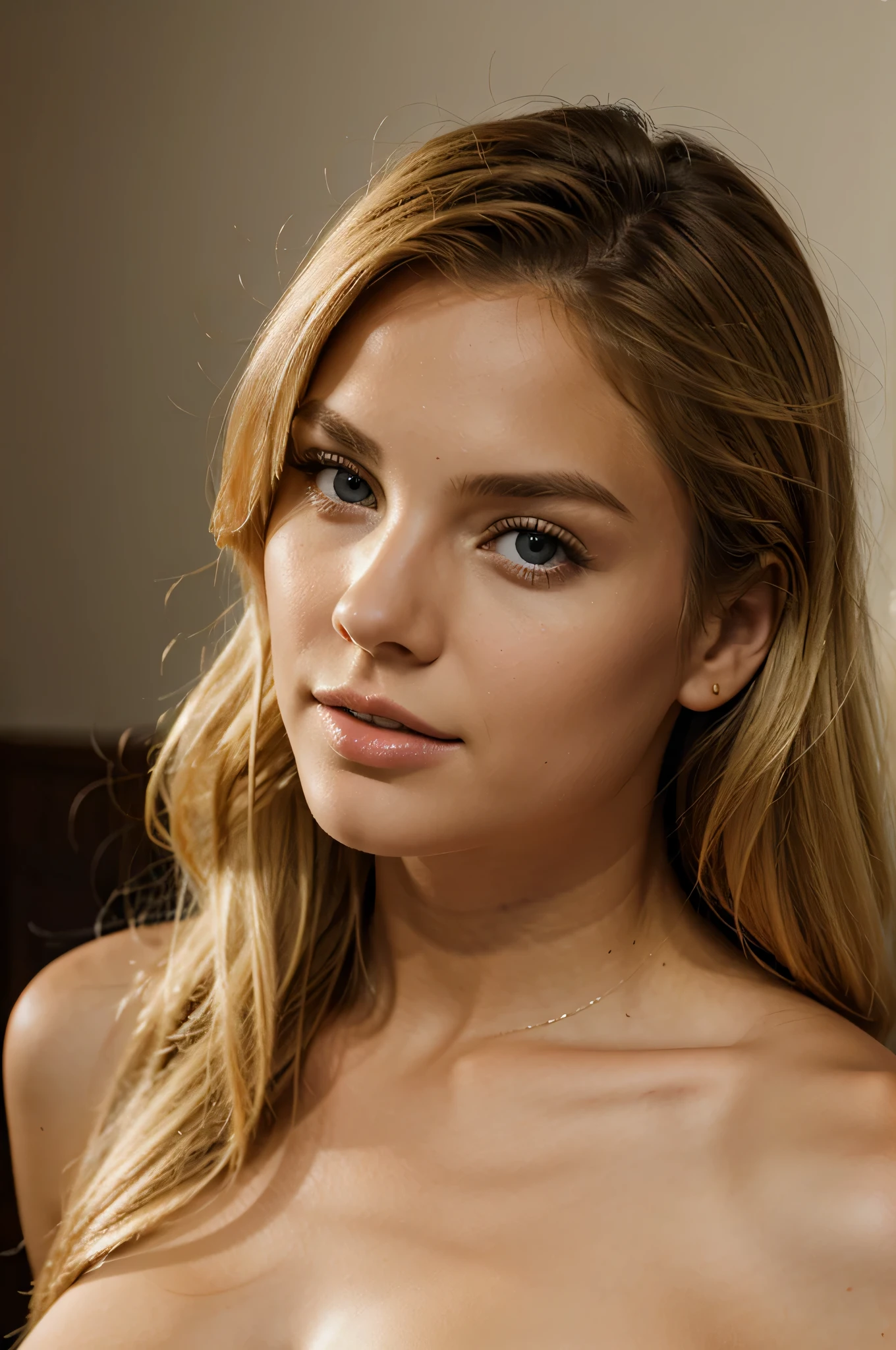 belleza rubia modelo