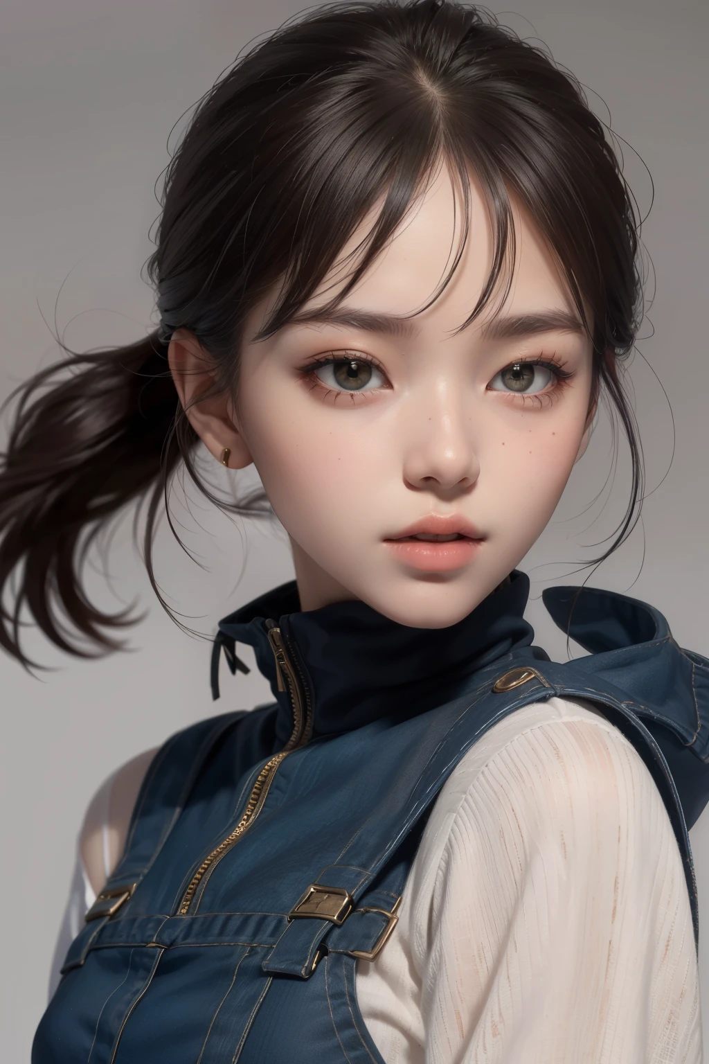 ((highest quality)), ((masterpiece)), (be familiar with), perfect face、Inverted