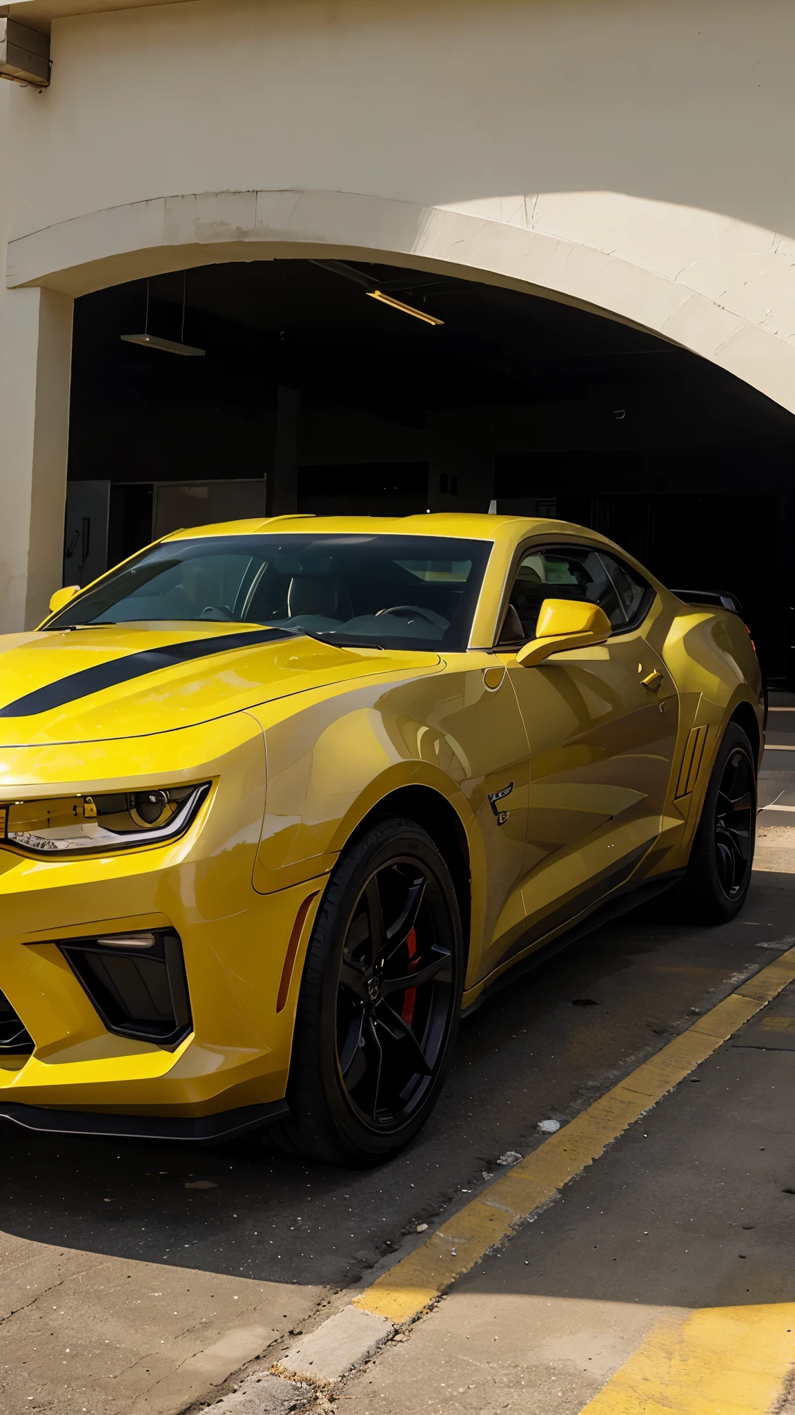 Camaro amarelo