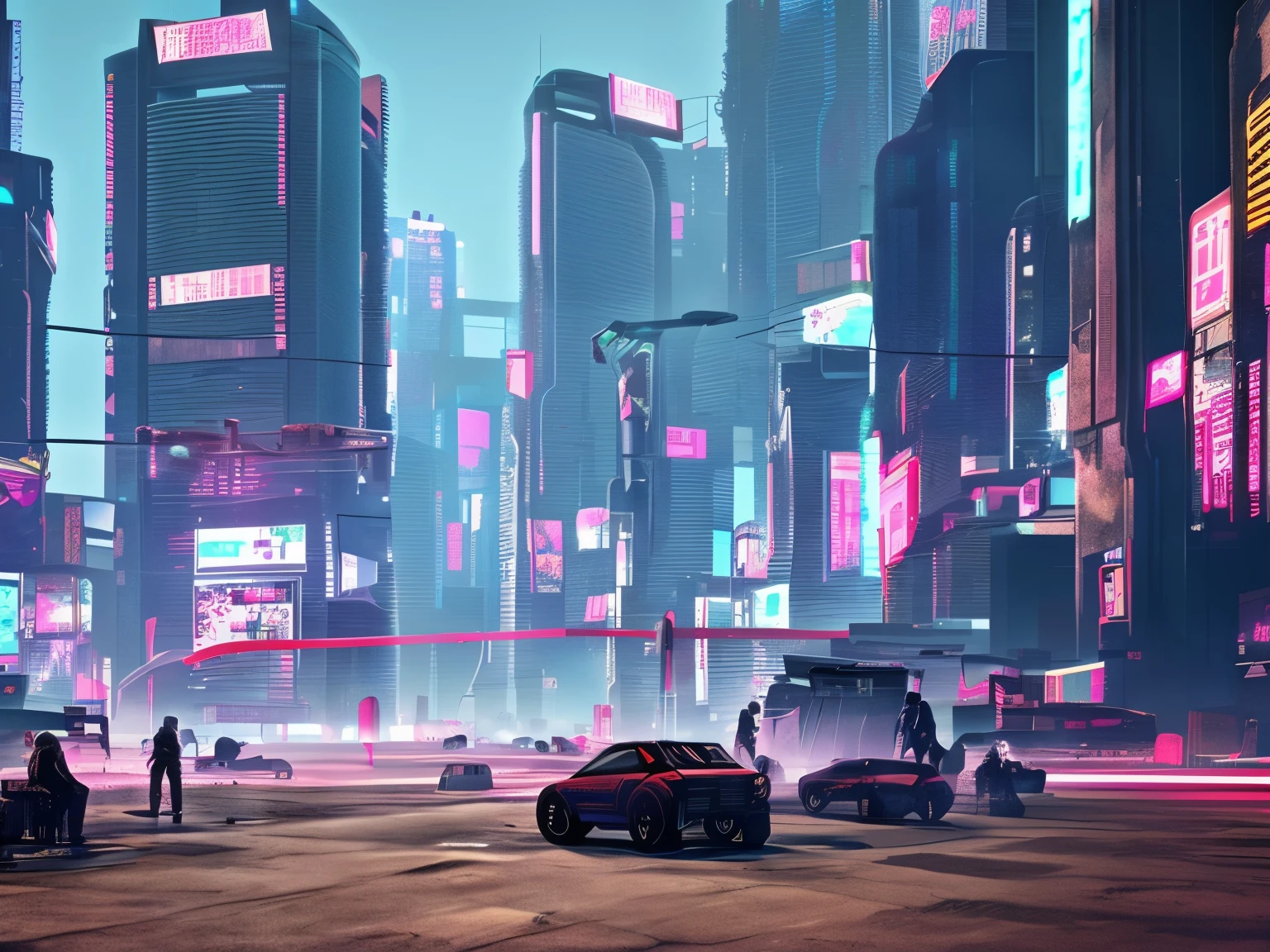 AI,cyberpunk style