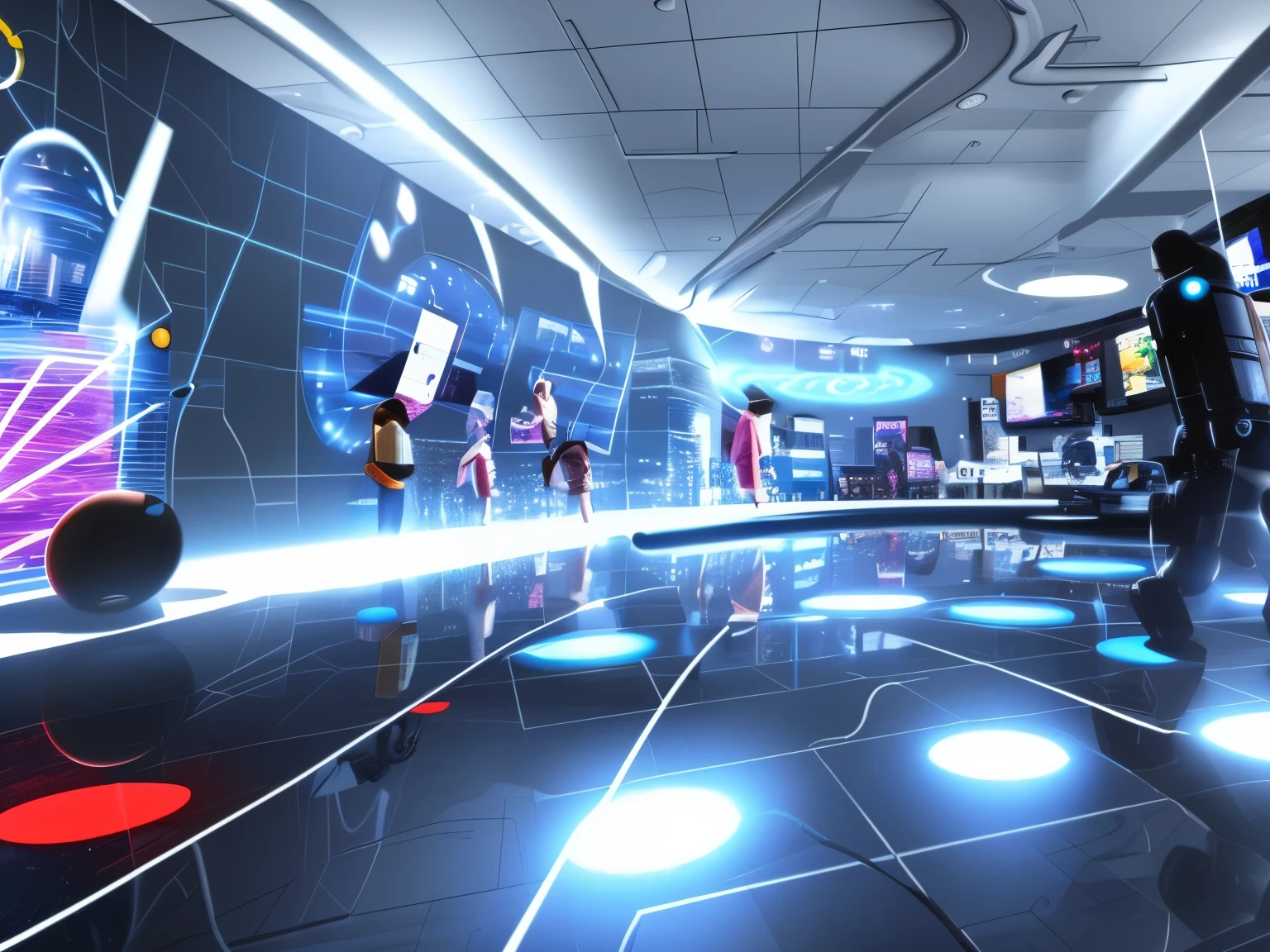 Cyber,collaborative scene