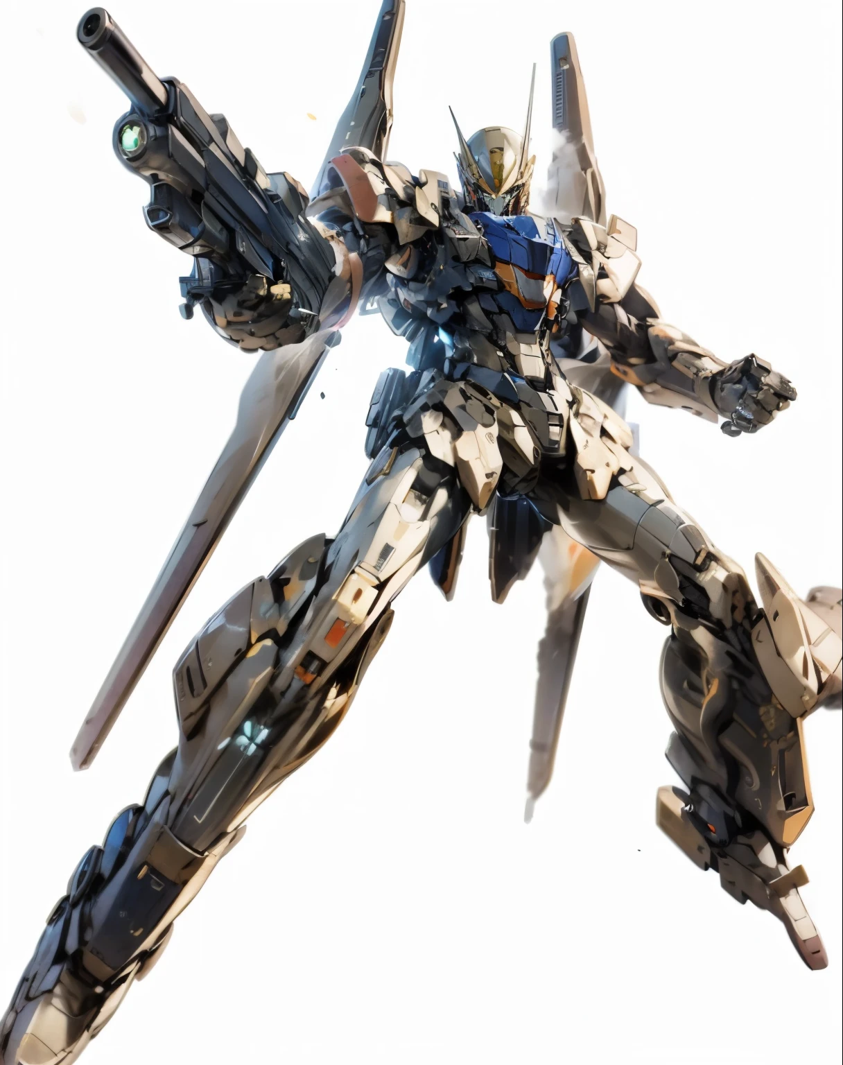 ((highest quality)), ((master works)), (very detailed: 1.3), 8k, cool picture, Full of SF atmosphere, gunsmith, ghost gunsmith with black all body, face covering mask, Hold a submachine gun in the air, so many machine gun weapons, heavy weapons, heavy machine gun, sniper rifle, cannon, Gatling machine guns scattered on the ground, Carrying firearms, gun on hip, sniper rifle on the back, super cool ghost gunsmiths, God of Weapons, humanoid mecha gundam, anime mecha aesthetics, perfect body proportions, heads up view, standing pose, huge military mecha, missile, rock, futuristic technology, realism, clouds in the sky, dark war background, ray tracing, particles of lights, NVIDIA Trtx, super resolution, unreal 5, Scattered beneath the surface, Specular and albedo maps, Rule of thirds, Large Diameter, combat readiness, 8k Raw Data, High efficiency subpixel, subpixel convolution, particles of light, light scattered, Tyndall effect, ray tracing.