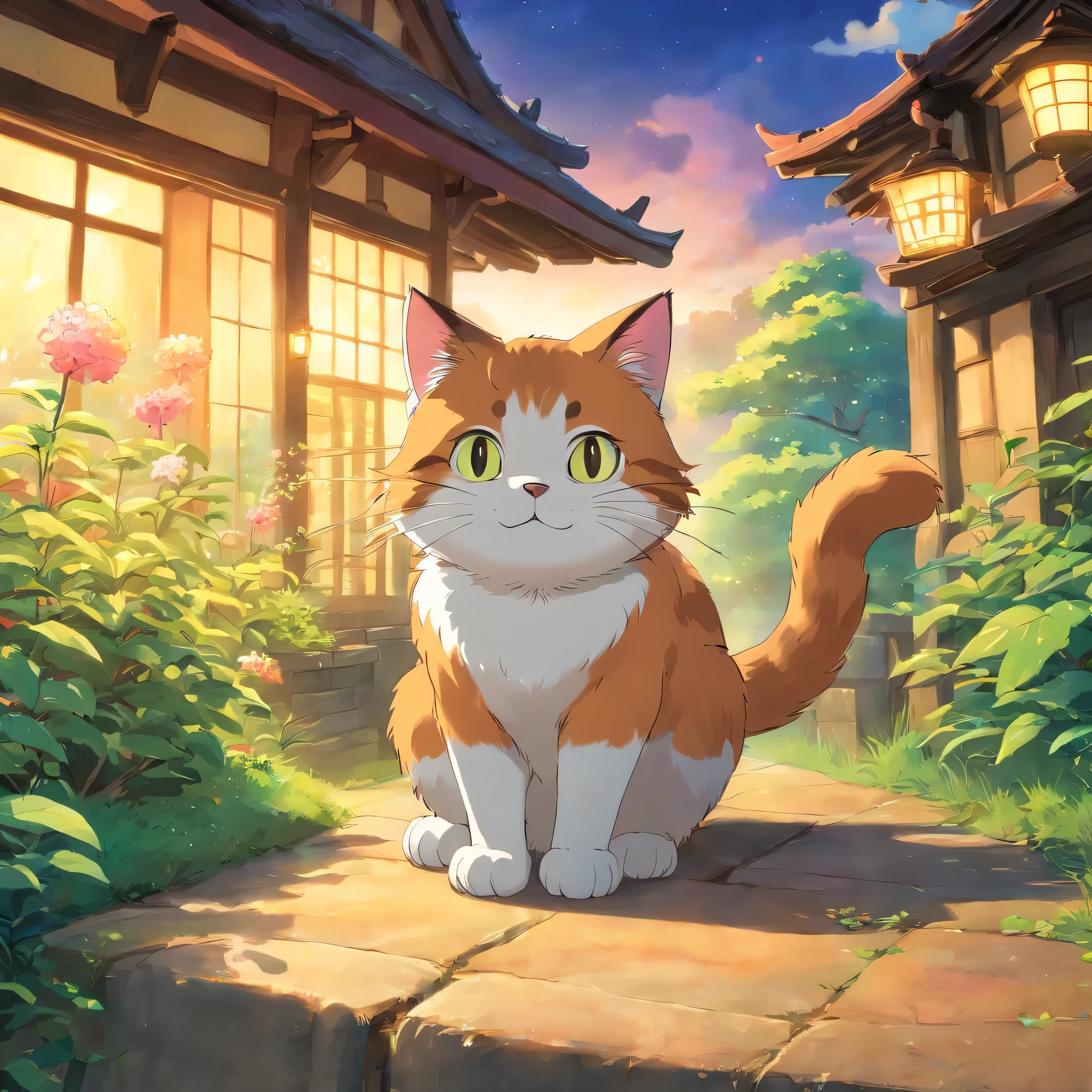 happy cat