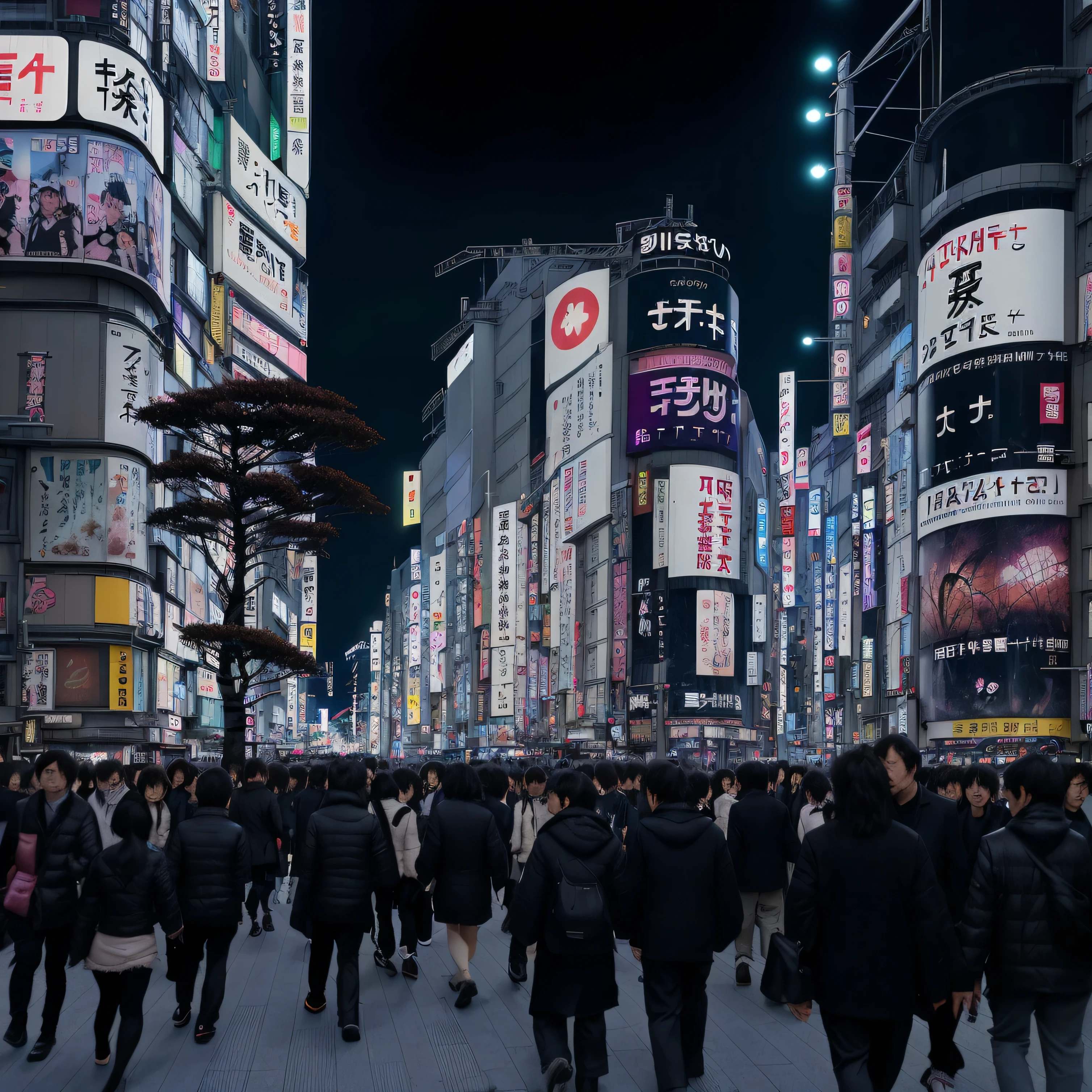 night,People walking in crowded city, Japan city center, Shibuya Shibuya, Shibuya, Japan城市 at night, Japanese cyberpunk streets, Tokyo anime scene, Shibuya crossing, Japan城市, Tokyo, Japan, Shibuya street, in Tokyo之夜, Japan之夜, Tokyo, Tokyo之夜, Located in Shinjuku, Tokyo, Tokyo street cityscape