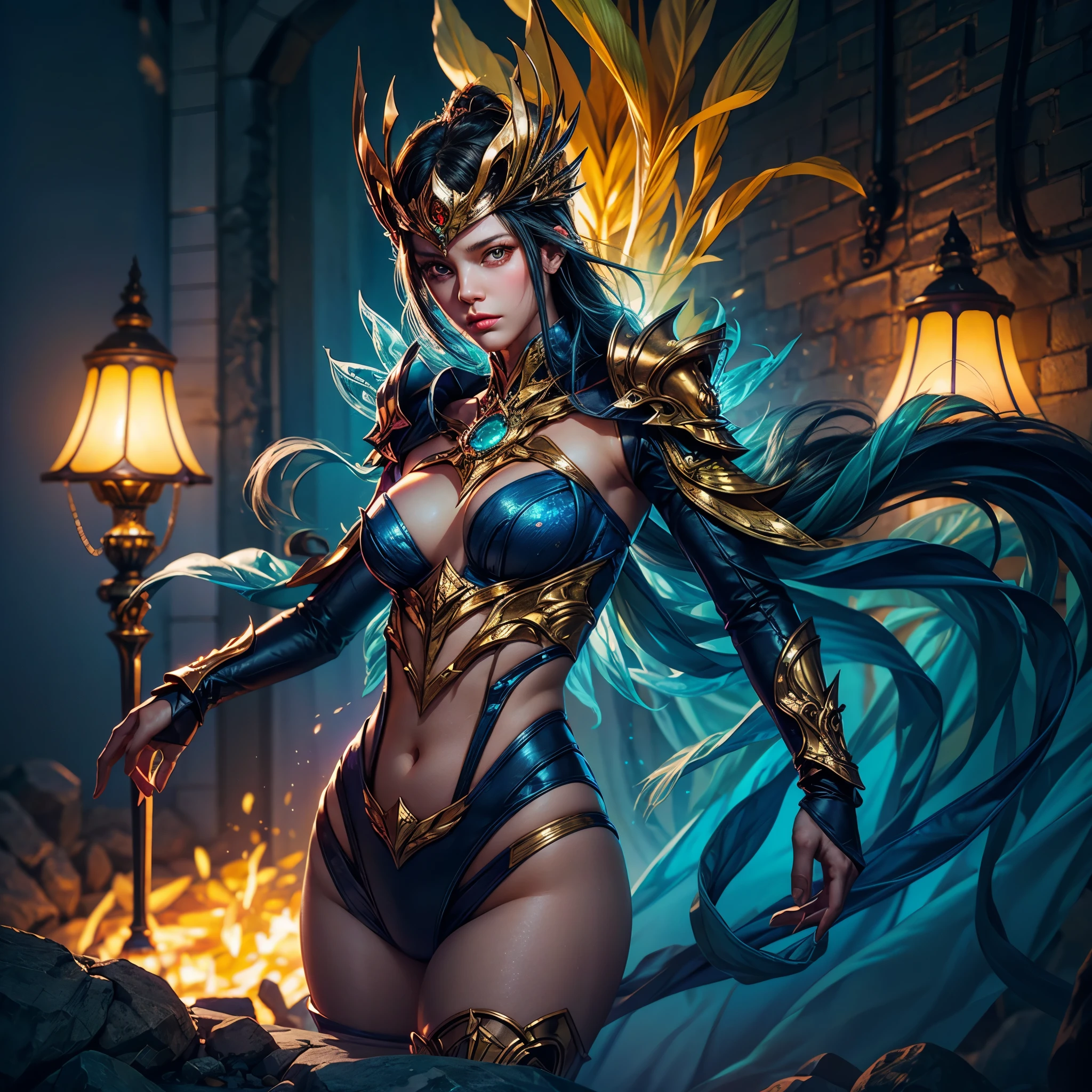 Ultra-high saturation,(epic tmasterpiece), fully body photo,(best qualtiy), (1girl), starryskybackground,Wearing shiny gold armor, Sexy lingerie type armor,Expose your chest,Expose the waistline,Exposing thighs,cool-pose, Saint Seiya Armor, messy hair,high detail, Anime style, Cinematic lighting, Sparkle, god light, Ray traching, filmgrain, hyper HD, textureskin, super detailing, Anatomical correct, A high resolution,Ultra-high saturation,hight contrast,High-gloss armor,Smooth skin,Serious expressions,Dark room, vivid emotion, peach fluff, symmetrical circular iris, natural Glitter makeup, detailed moisture, detailed droplets, detailed intricate hair strands, DSLR, reflected in raytraced, Pino Deni, Larry's Bud Melmann, symmetrical face and body, CGsociety, Gottfried Hernwein and Irakli Nadal, eye reflections, focus, Unreal Engine 5, VFX, film photography, extreme detail, Ultra HD, post-processing, post-production, single face, Tanvir Tamim, ultra-realistic photography, Shot with Hasselblad X1D-50c, ISO 100, optimal bright_color dappled_sunLight meticulously intricate ultra_high-details ultra_high-res ultra pro-Photo-realistic ultra_high-quality ultra_high-def UHD XT3 DSLR HDR strange augmented gold sundrop backlight "Heavy Metal" Will-o'-the-wisp dazzling Admiral Symmetrical extreme improved Octane-rendered opengl-shaders glsl-shader romm rgb pbr shading 3DCG fxaa global illumination cgi vfx sfx fkaa txaa rtx ssao post-processing post-production cell-shading tone-mapping Ultra_sharpness focus accurate max saturate reflex analogique Vivid DSLR color-coded luminescence volumetric Cinematic_Sunrise lightning contrast incandescent Cristallines hearth rubis invoque floraison monster blast flash lava glowing_color opale Tourmaline plasma fleuraison beholder Earth transparent perfection zentangle reflection tattoo sex "luis Royo" naked nsfw varied multi etc. --v6 --s1000 --c20 --q5 --chaos100