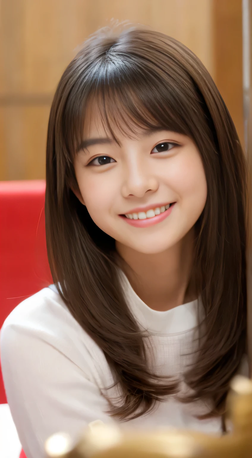 Japanese ),((beautiful girl)),An expression that imagines something pleasant:1.2,(perfect body beauty:1.2),((perfect body)),(shy smile),beautiful teeth,