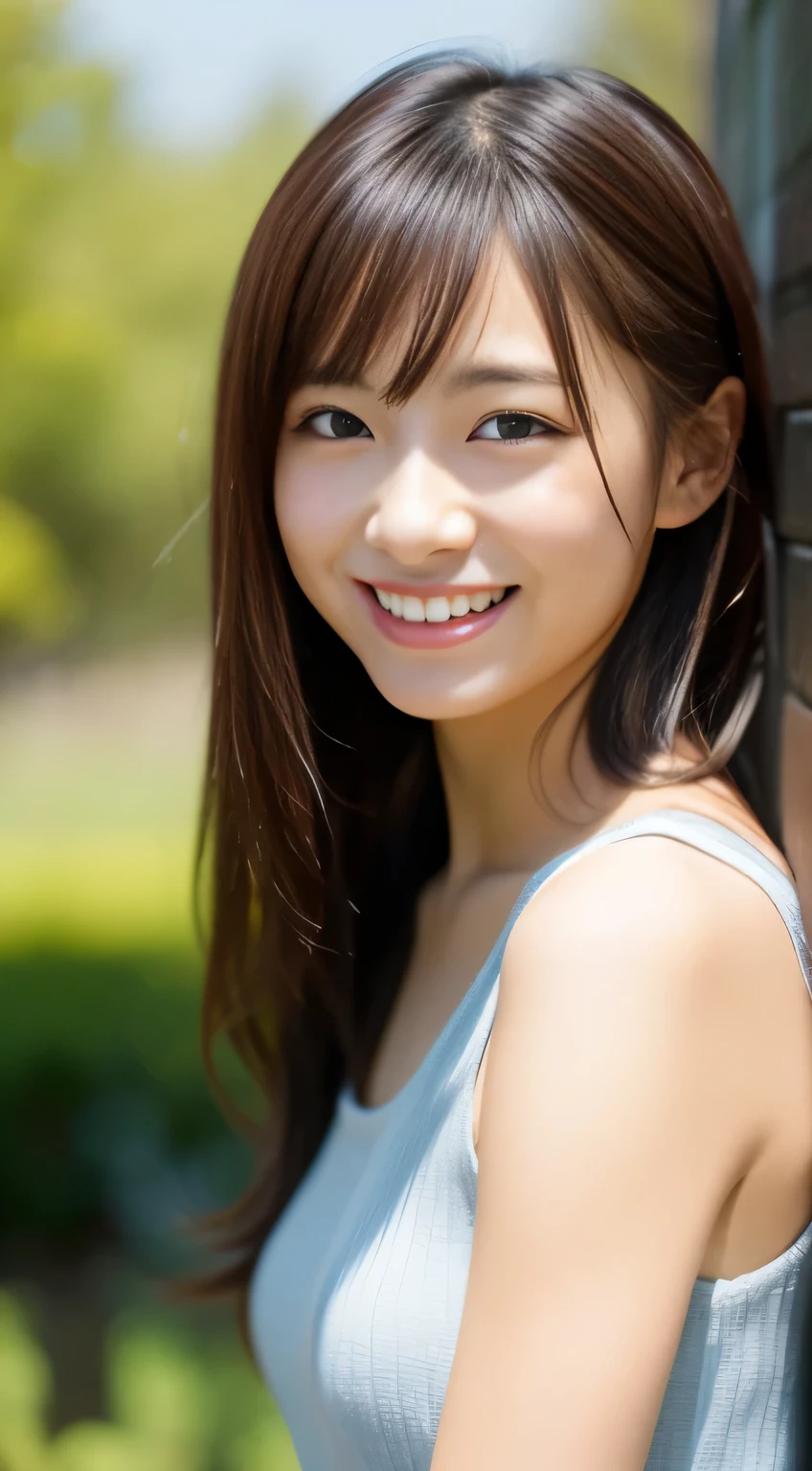 Japanese ),((beautiful girl)),An expression that imagines something pleasant:1.2,(perfect body beauty:1.2),((perfect body)),(shy smile),beautiful teeth,