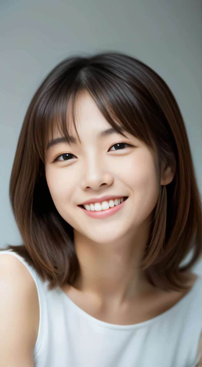 Japanese ),((beautiful girl)),An expression that imagines something pleasant:1.2,(perfect body beauty:1.2),((perfect body)),(shy smile),beautiful teeth,