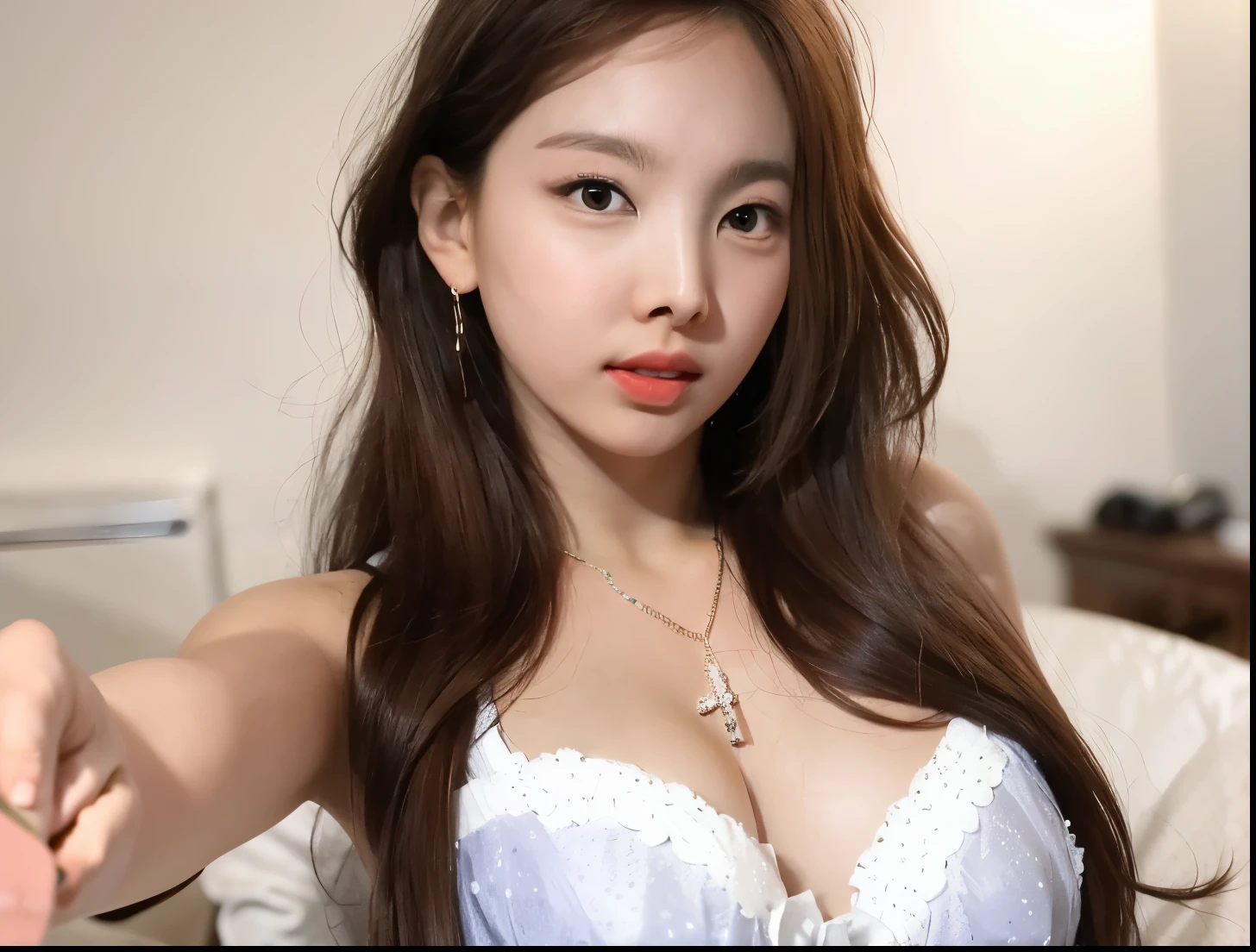 Nayeon from Twice face, Im Nayeon, beauty asian girl