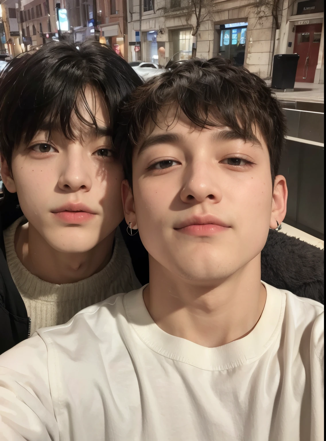 Jeon jungkook e kim Taehyung