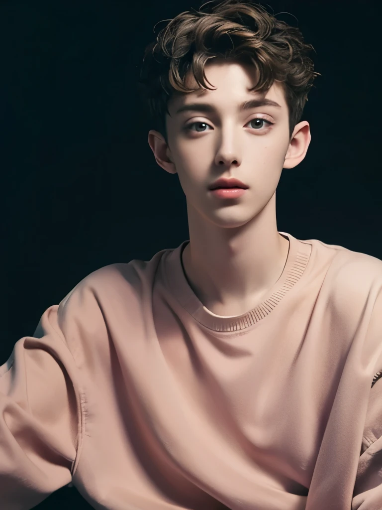 best quality, masterpiece, high resolution, Troye Sivan