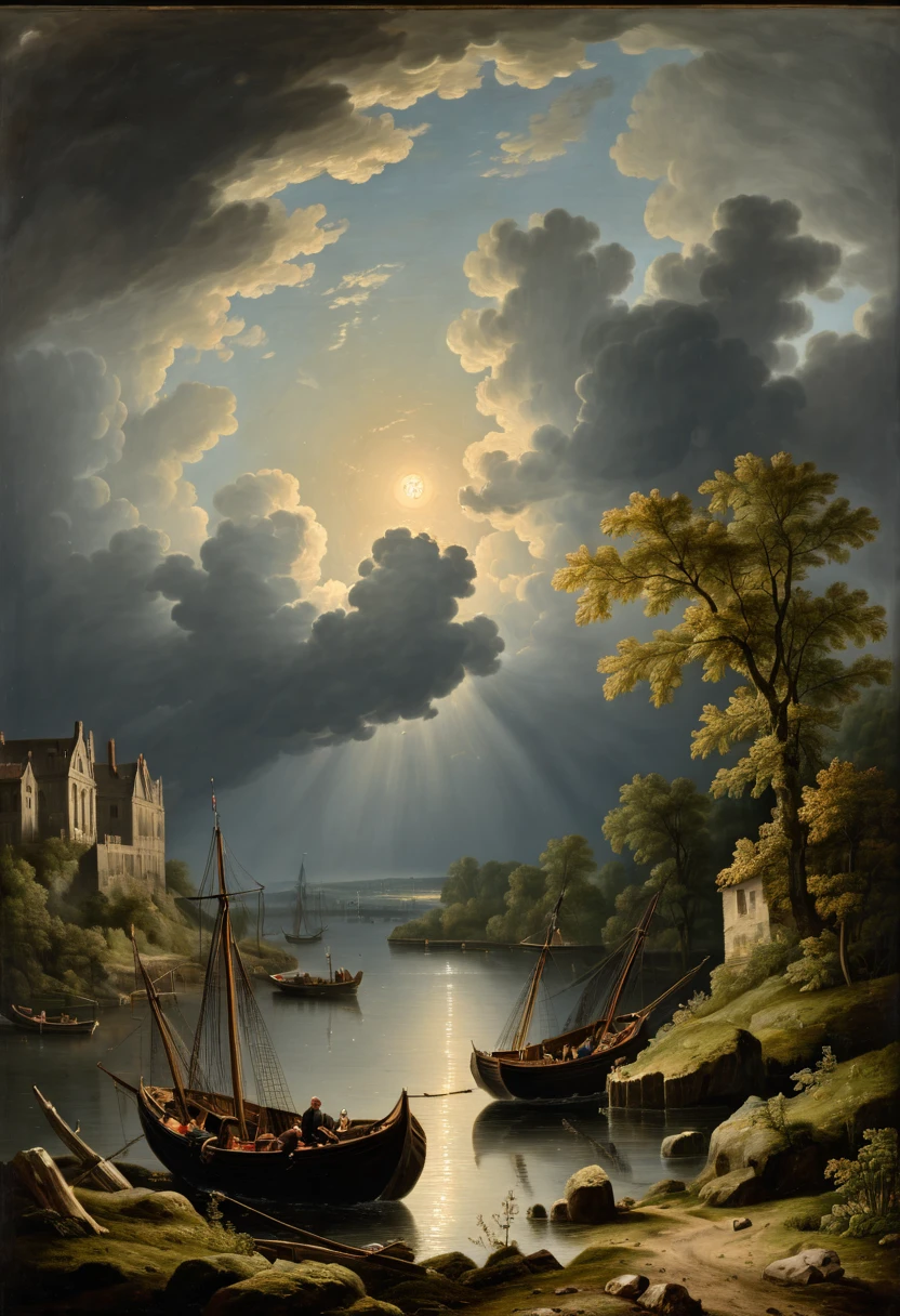 by Abraham Pether, best quality, masterpiece, 8k