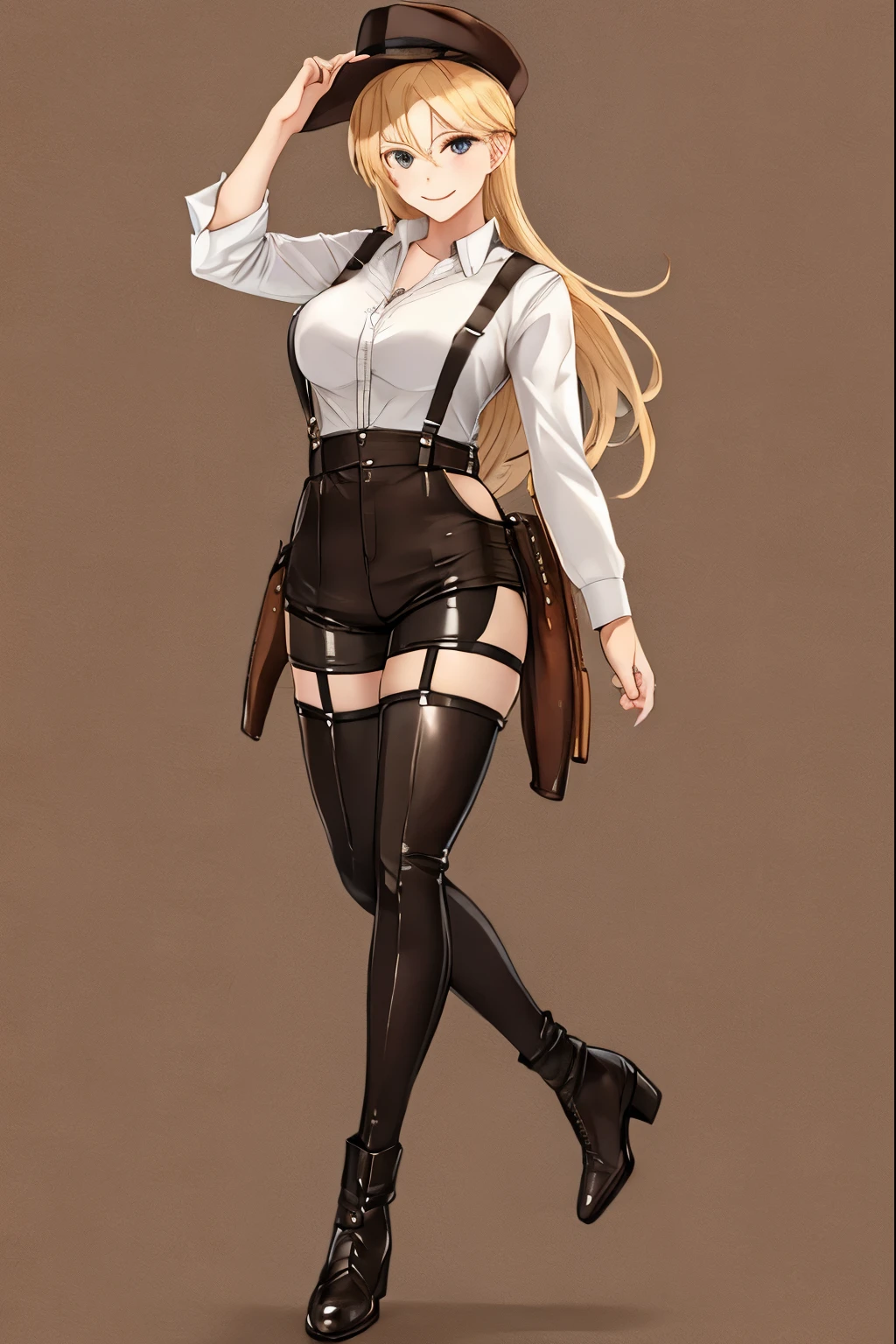 ((Full body photo, standing, feet on the floor)) Beautiful 2 girl, full body, teenager, alone, (very long waist-length blonde hair, straight blonde hair: 1.28), ((light blue eyes )), fair skin, (large, darker fox ears: 1.35), fair skin, medium breasts, cleavage, (thin hips, slim waist, athletic body: 1.25), bottom, looking away, ( wears short tunic made of green fabric, leather skirt, van suspenders, lace-up sandals, hair clip: 1.1), walking on the sand, masterpiece, best quality, 3D rendering work, 3DMM style, close-up, portrait , 3D,knee-high gladiator sandals


