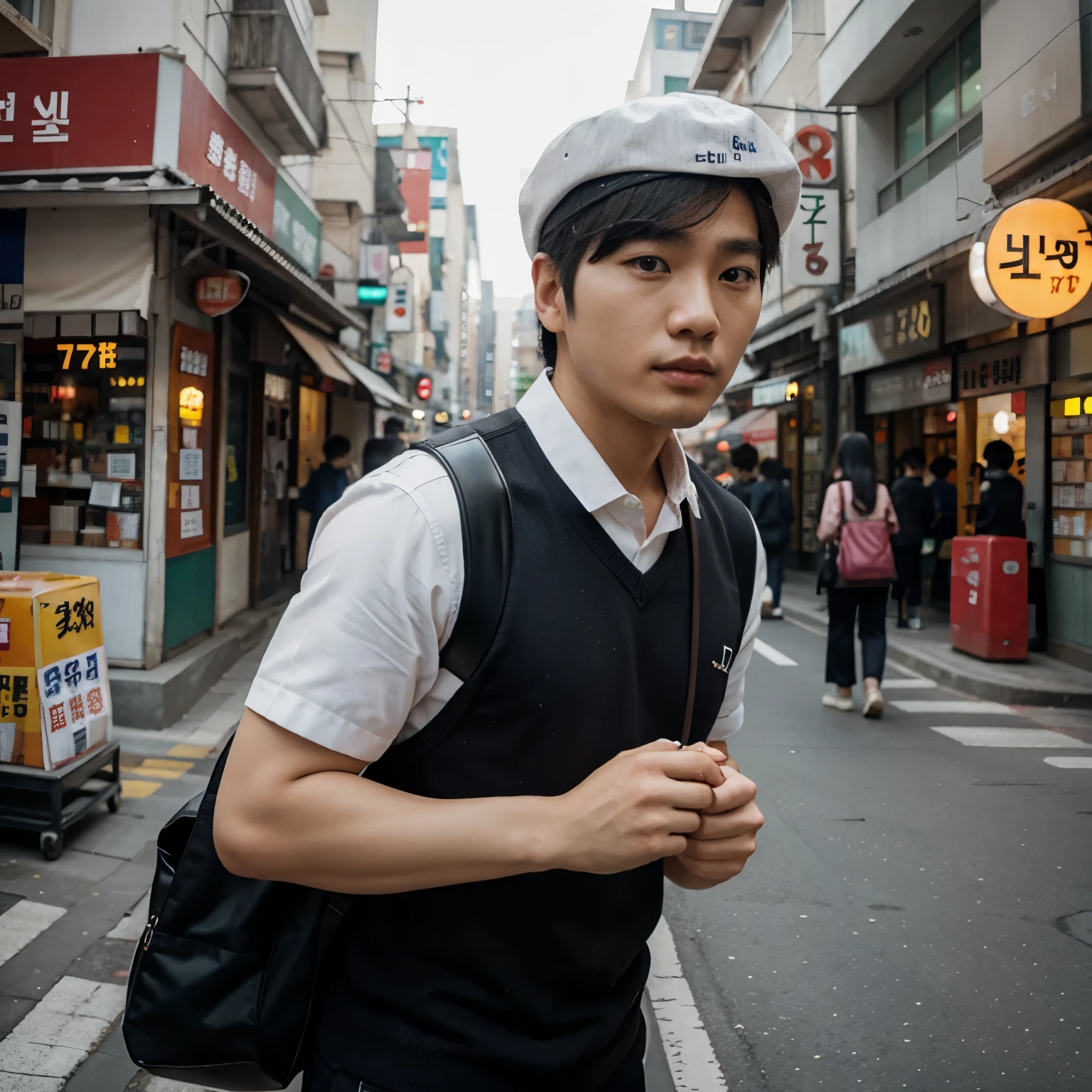 Korean Man with taxido