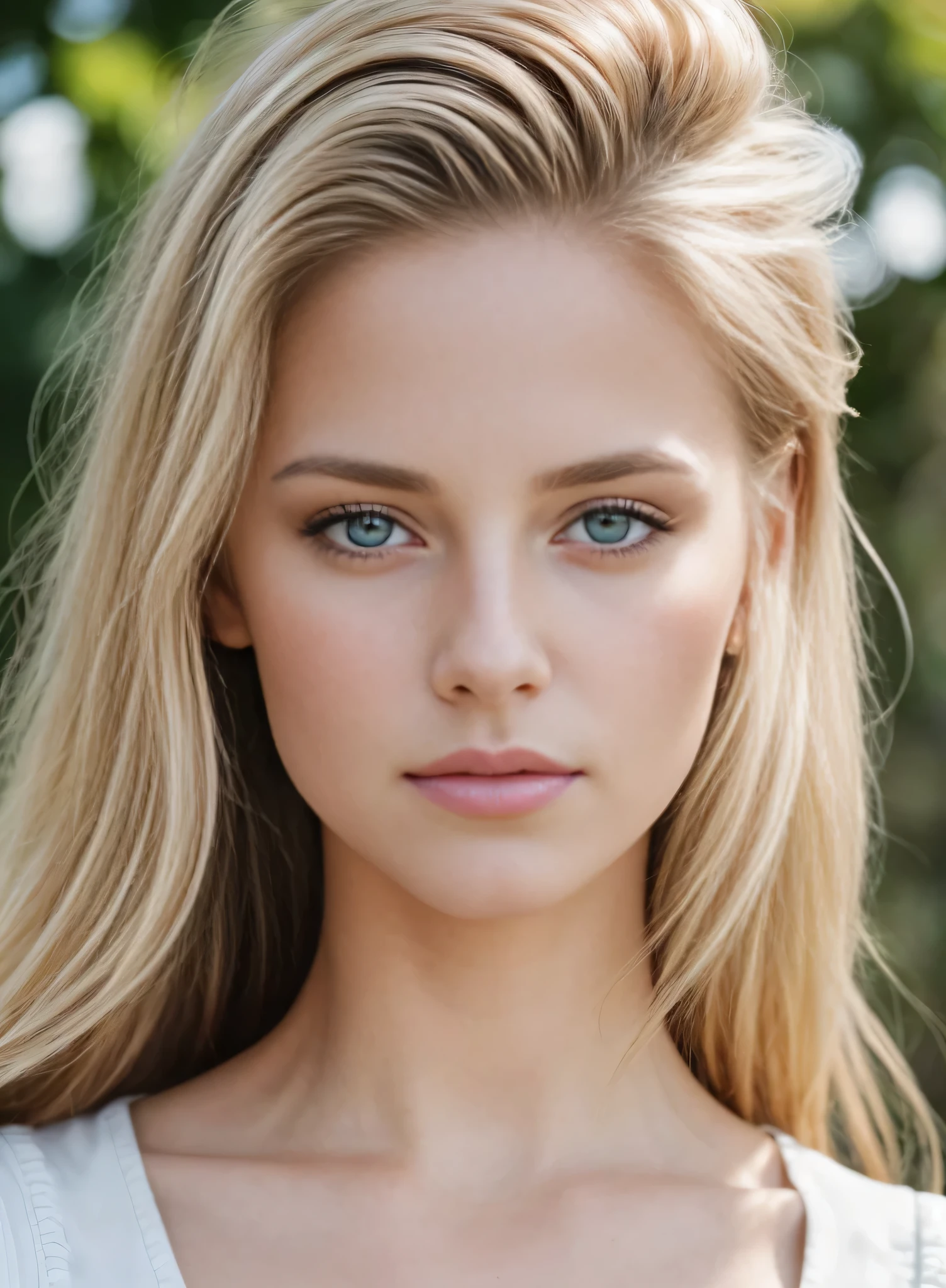 angel, Armadura de oro , Joven rubia,Hermosa mujer rubia vestida de blanco, (obra maestra, Mejor calidad, high resolution:1.4), 1 chica, angel, textura de los poros de la piel, pelo rubio, High Definition , Photography, movie, cinematographic, cuerpo completo, Realista, (8k, foto cruda, Mejor calidad, obra maestra:1.2), (Realista, photo-Realista:1.33), Mejor calidad, Ojos detallados azules, lindo,natural lighting, profundidad de campo, film grain, piel arrugada, afilado, detailed and Realista portrait of a woman ,(pecas:0.5) , afuera, con una camiseta blanca, looking to the camera, labios agrietados, soft natural lighting, Photography de retrato, Photography mágica, dramatic lighting, Photographic realism, ultra detallado, Composition of intimate portraits, Leica 50mm,