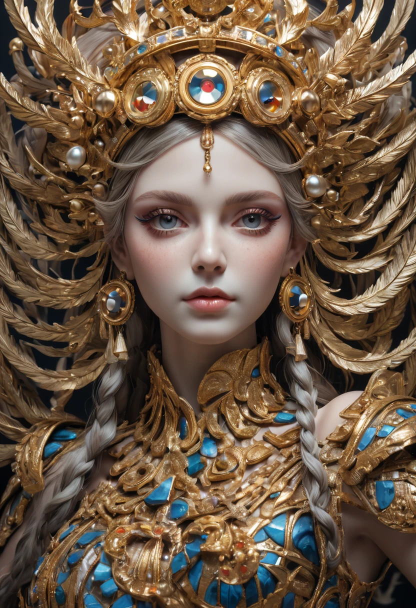 by Arik Brauer, best quality, masterpiece, 8k
