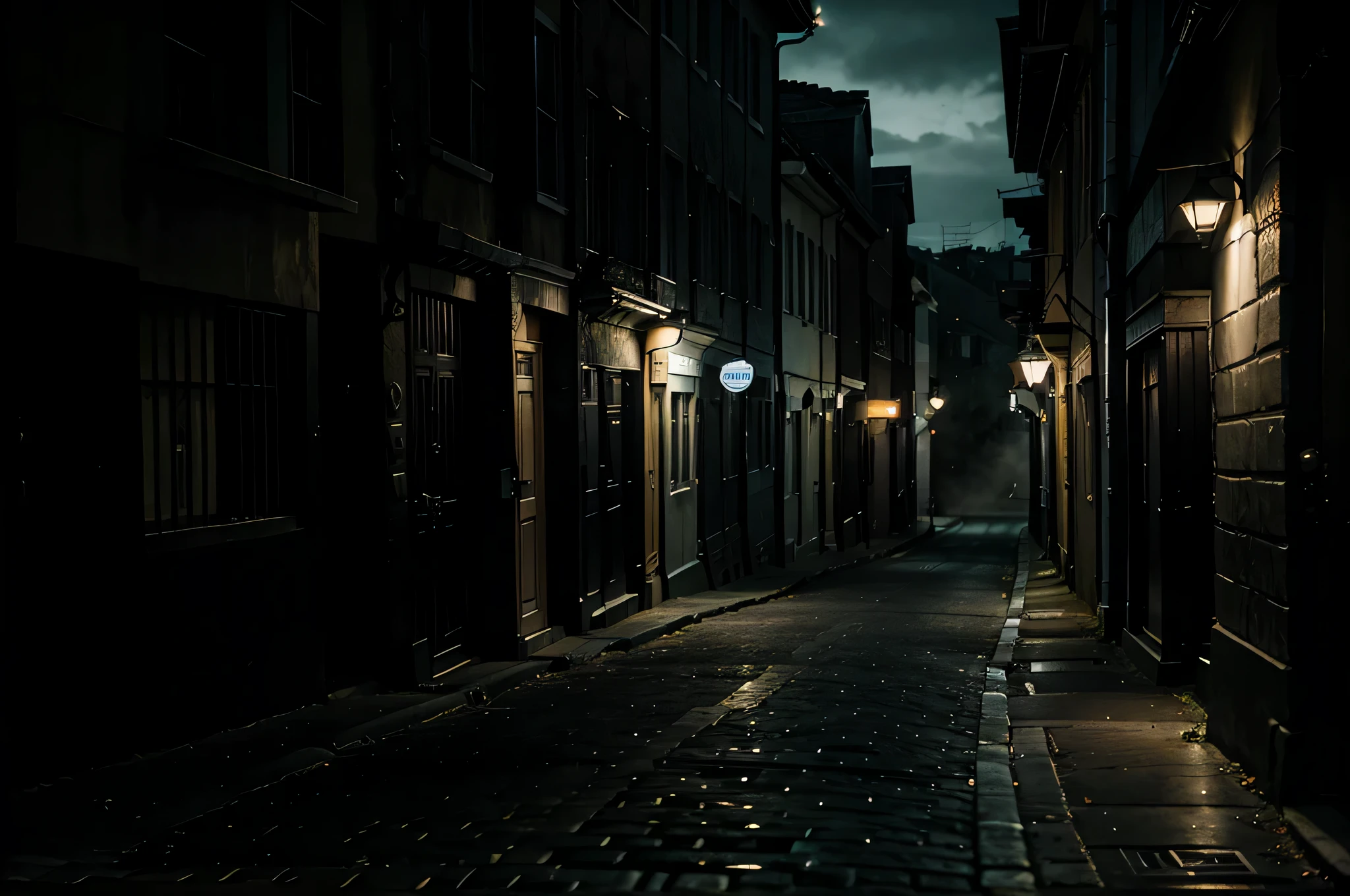 dark street