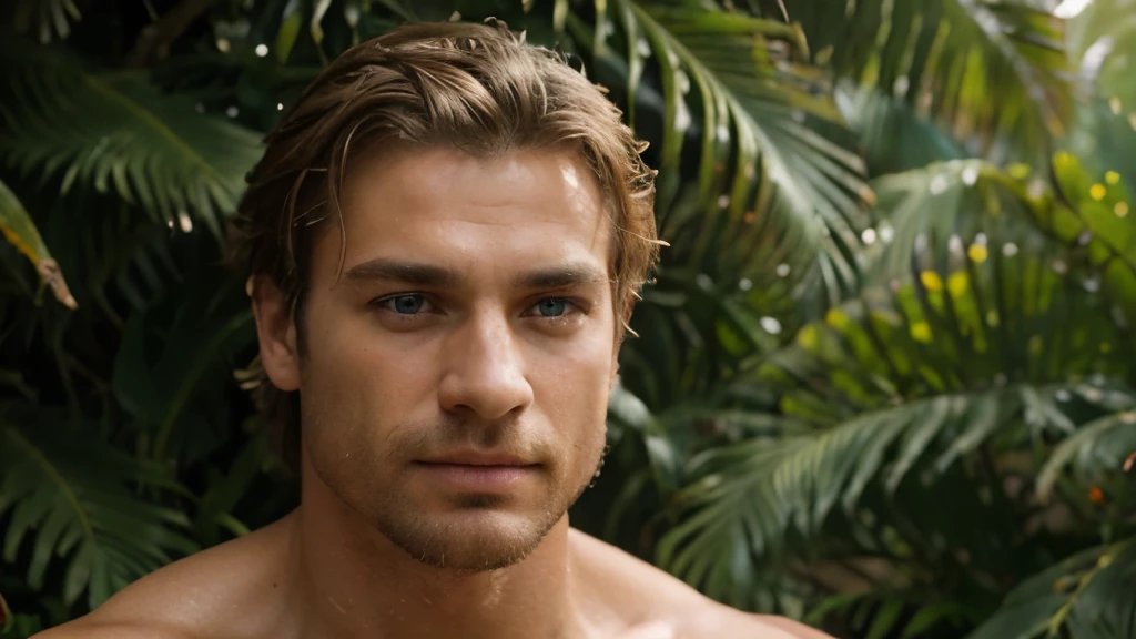 ((Tarzan)), photo-realistic, octane render, unreal engine, ultra-realistic , photorealistic, real , micro string thong , NSFW , slutty men , ( puffy nipples ), (swollen nippleiig ass, lewd , (only male) , photorealistic, real men, pornographic , big butt ,bodybuilder , ((chasing by huntsman)) , flee , ( hunting by huntsman),(huntsman)