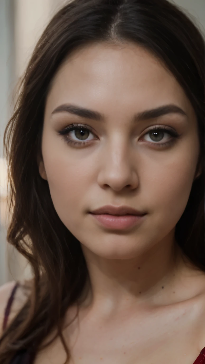 (best quality,4k,8k,highres,masterpiece:1.2),ultra-detailed,realistic,sexy woman's face,beautiful detailed eyes,beautiful detailed lips,long eyelashes,seductive expression,perfectly sculpted cheekbones,long flowing hair,subtle makeup,soft and smooth skin,studio lighting,vivid colors,sensual photography