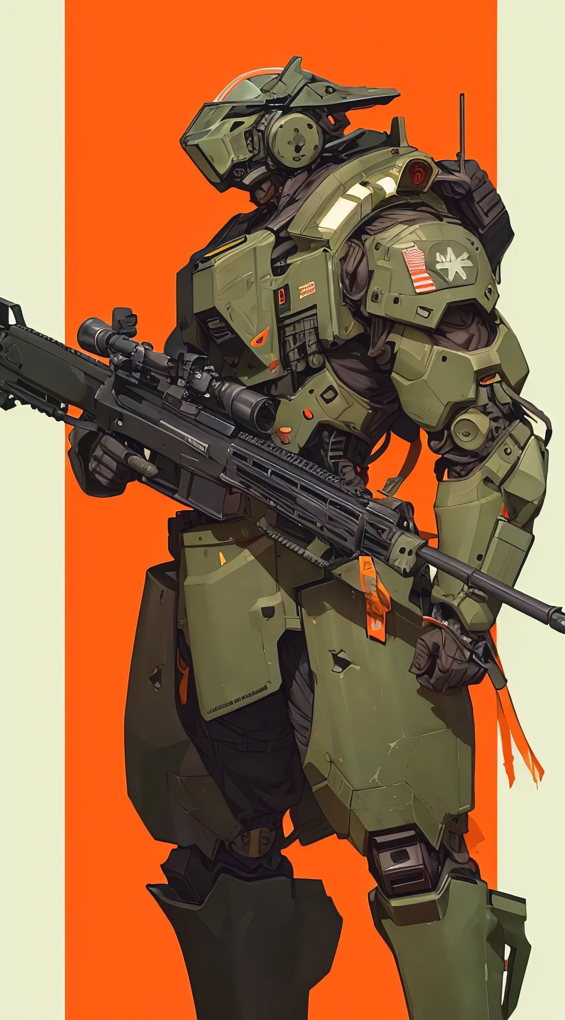 mech,war,rifle shooting,standing,metallic,high-tech,eyepiece,heavy armor,helmet,mechanical limbs,advanced targeting system,intricate details,explosions in the background,dusty environment,smoke and debris,futuristic cityscape,roaring flames,intricate circuitry,mechanical joints,cybernetic enhancements,laser sights,powerful recoil,steely determination,war-torn landscape,ominous atmosphere,gunfire piercing the air,devastation,mechanized warfare,urban battleground,unyielding assault,machine-like precision,unstoppable force,overwhelming power,industrial aesthetic, riddled with bullet holes,razor-sharp focus,dystopian setting,silhouettes of enemy forces,cacophony of battle,persistent threat,advanced weaponry, adrenaline-fueled combat, relentless pursuit, battle-hardened